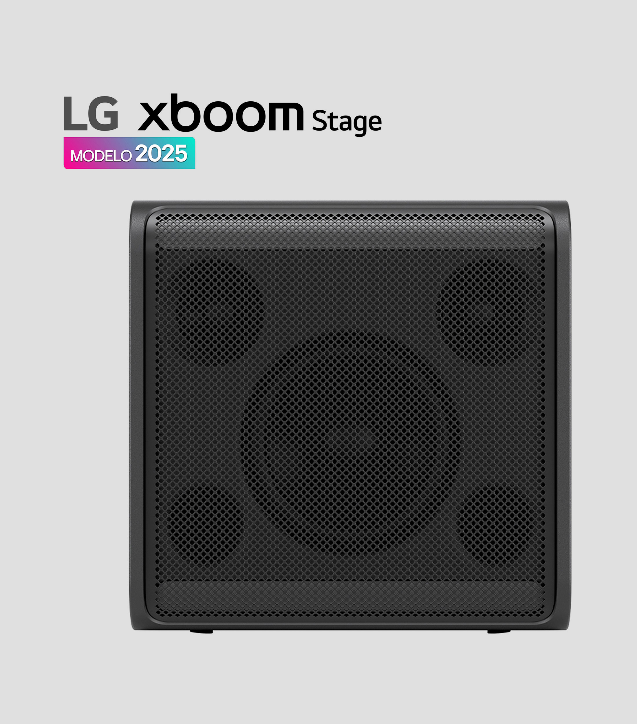 Bocina Bluetooth portátil LG xboom Stage 301 by will.i.am con 12hrs de batería