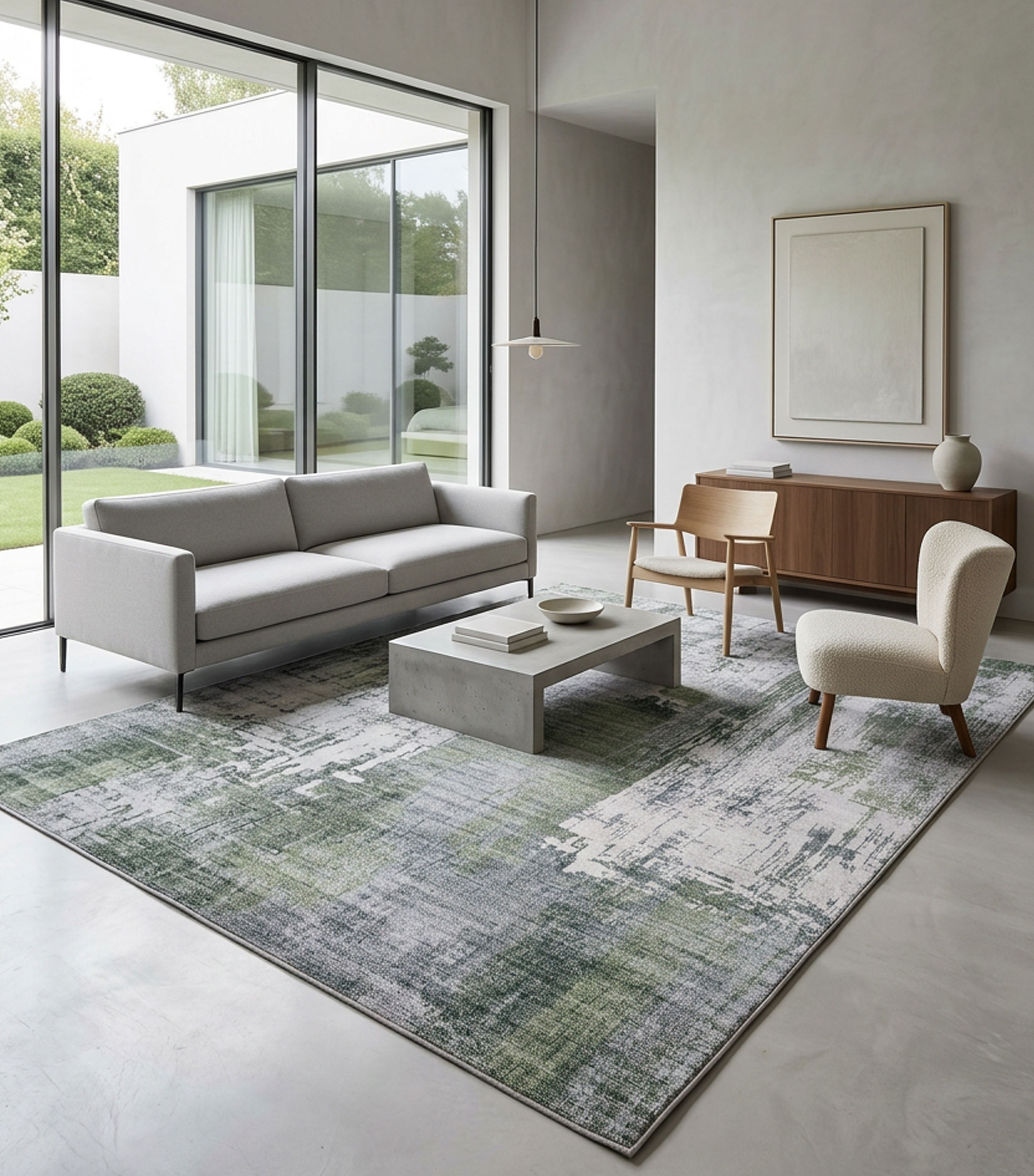 Tapete decorativo Evanza en poliéster 290 X 200 cm