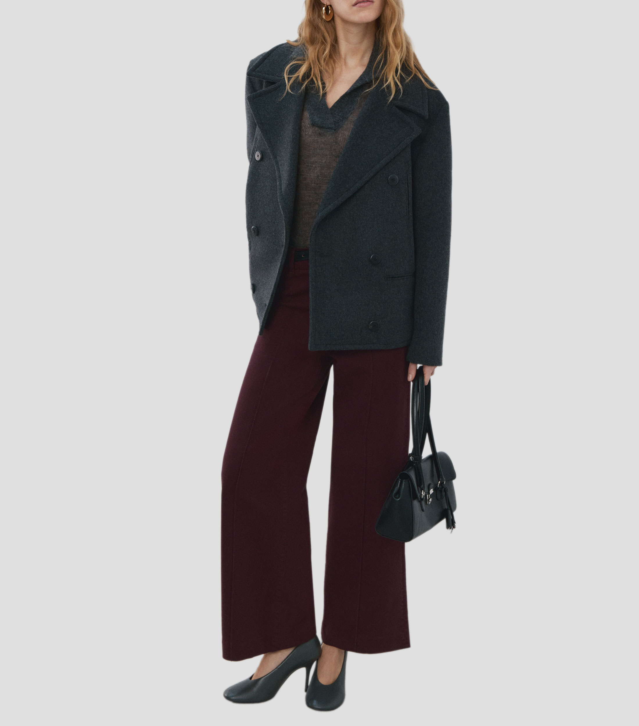 Jeans Paloma de corte wideleg Mujer