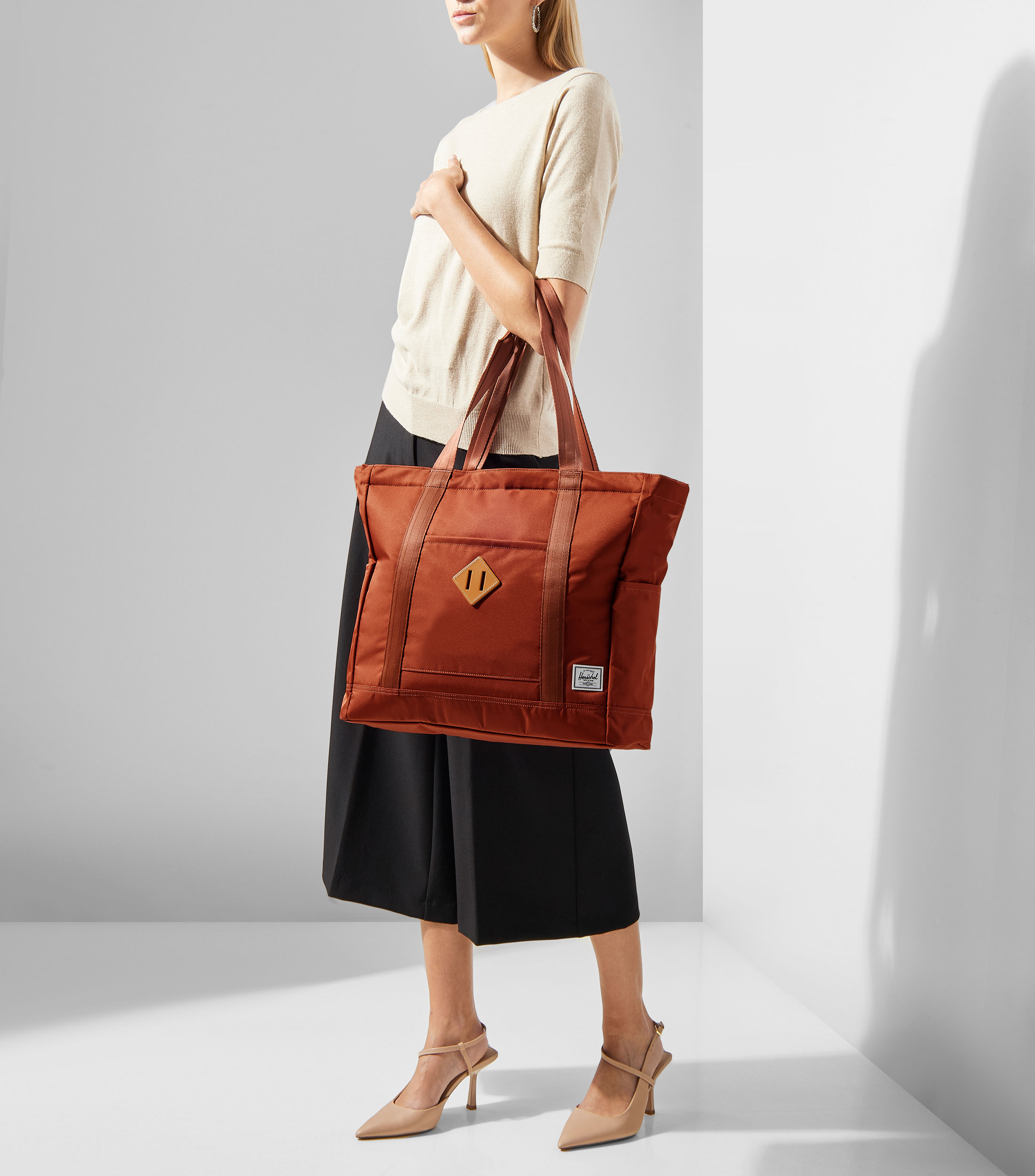 Bolsa Tote Heritage cafe Unisex