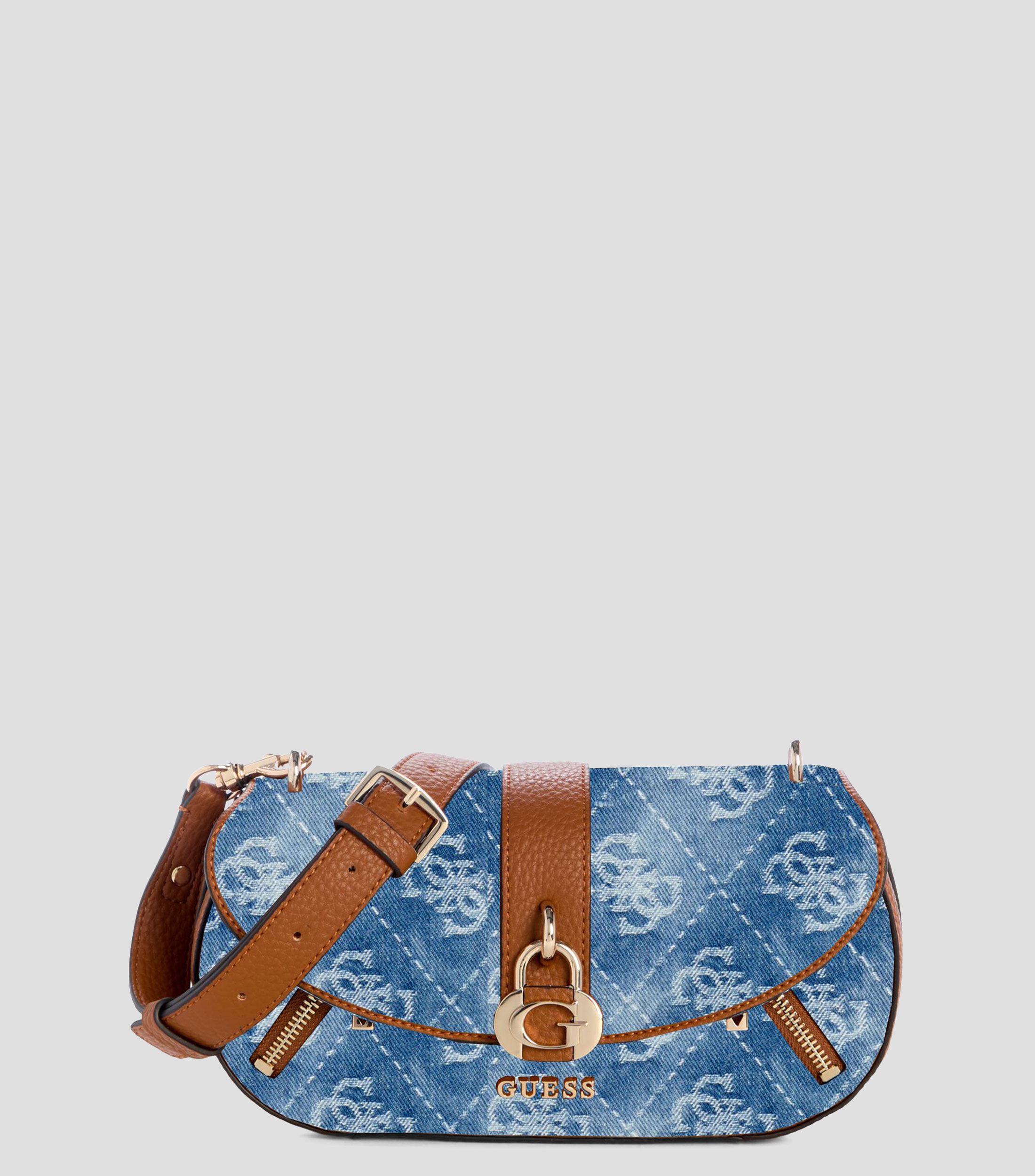 Bolsa crossbody Jessa estampado monogram Mujer
