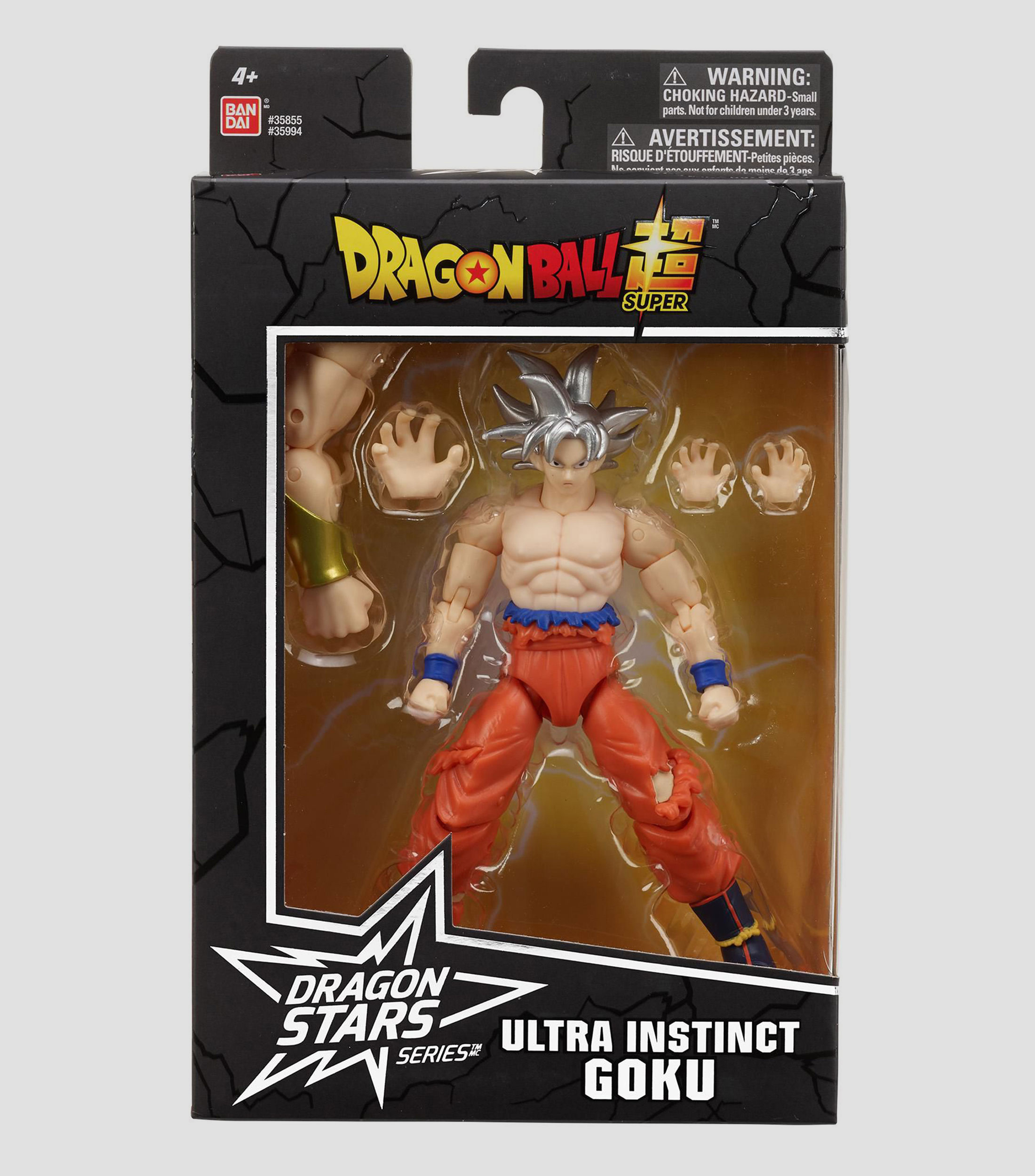 Figura de acción Ultra Instinct Goku Dragon Stars