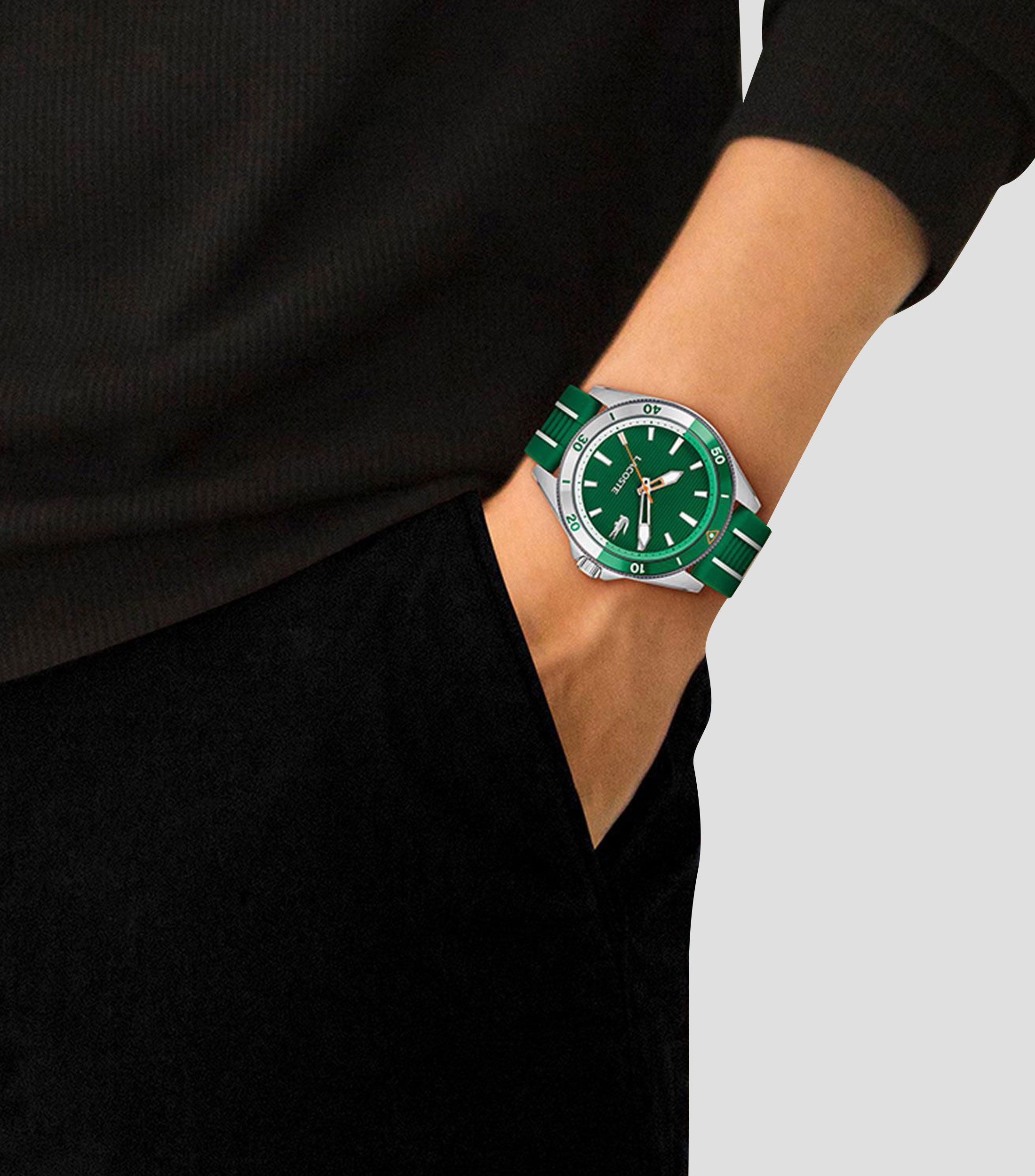 Reloj para Hombre Mainsail Deportivo Plateado