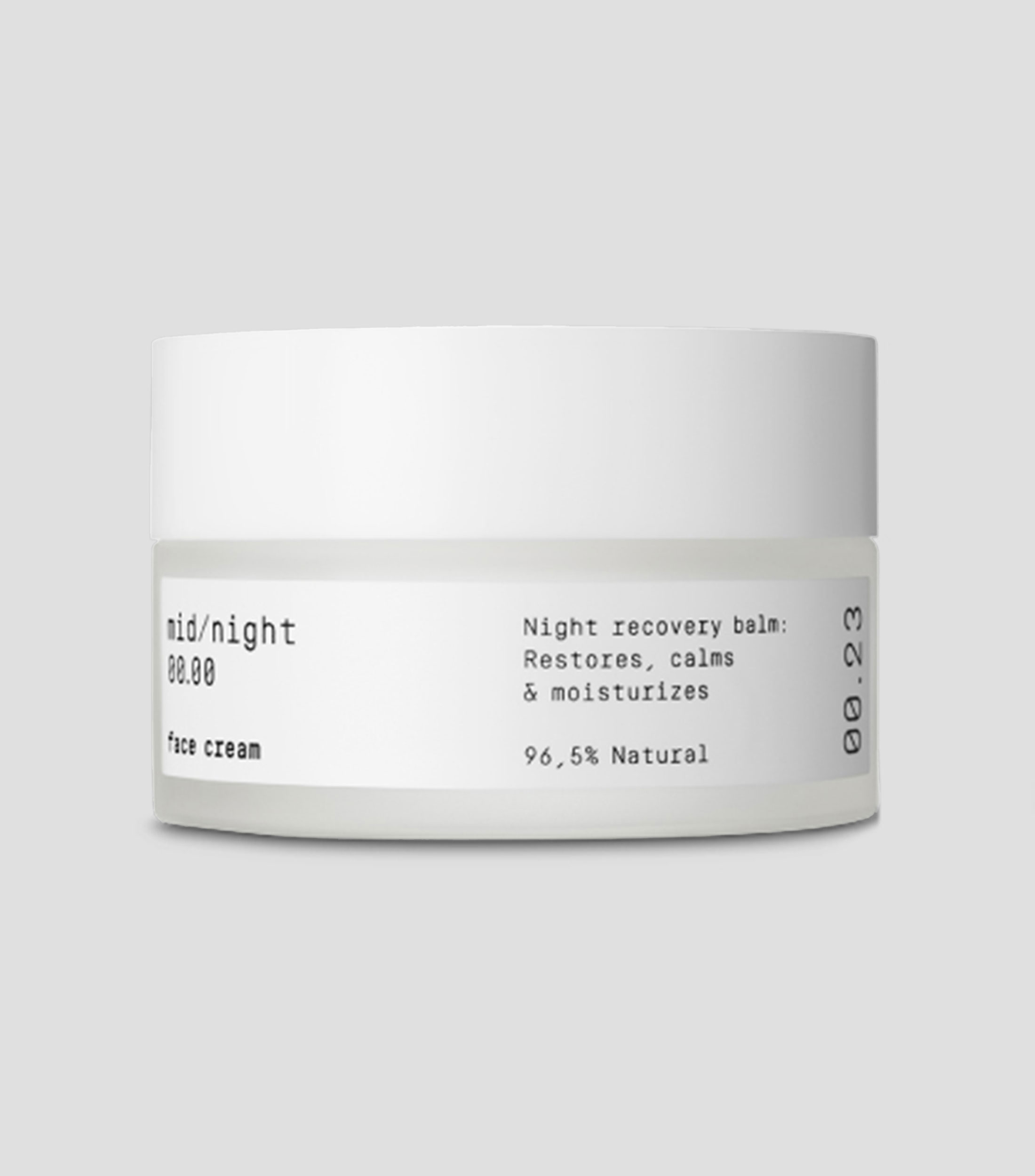 Crema de noche humectante 00.23, 50 ml