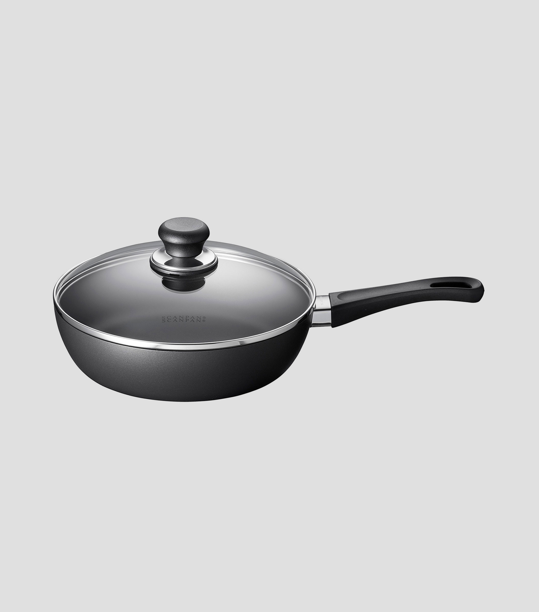 Sarten con tapa Saute Classic Induction en aluminio 24 cm