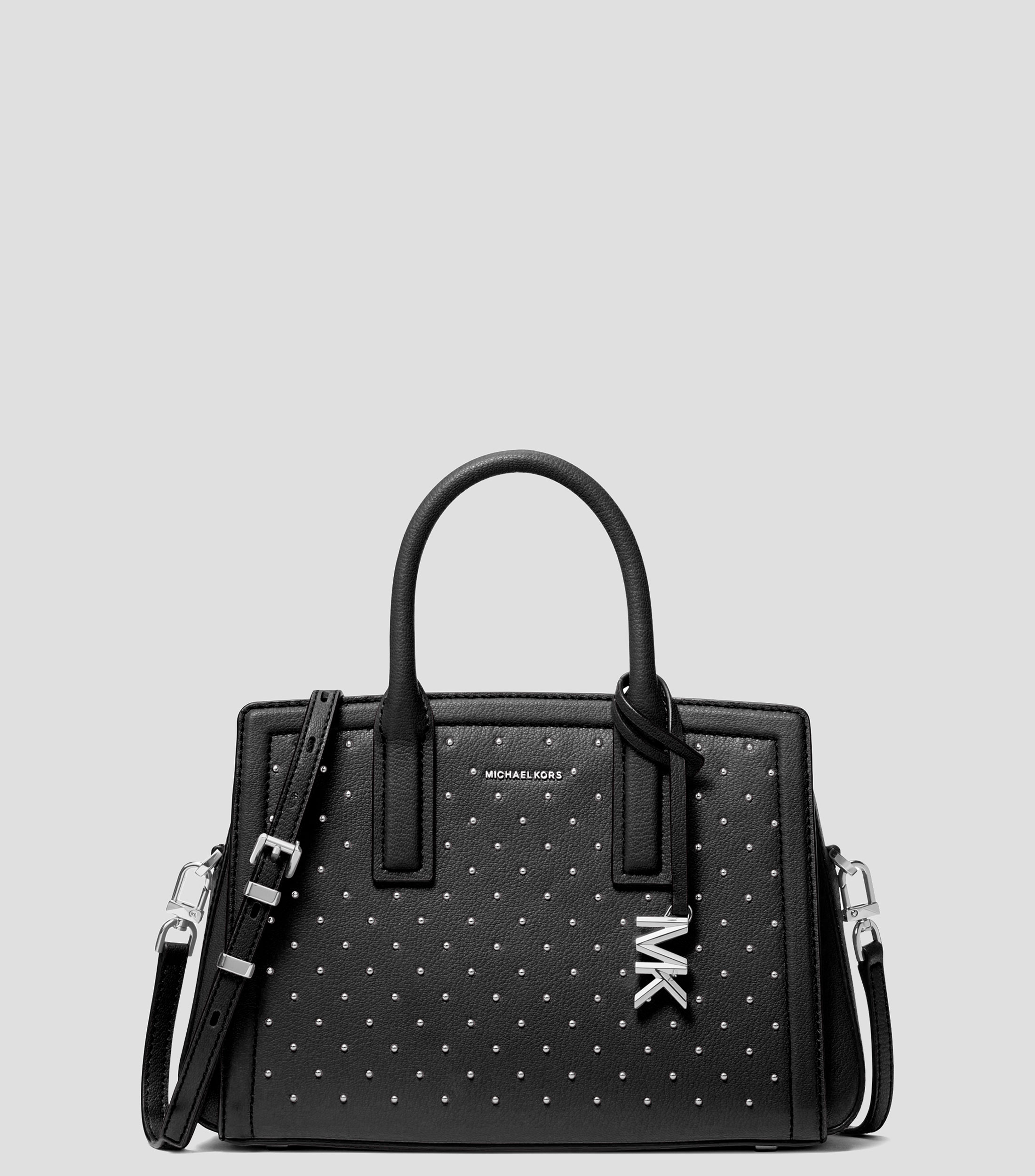 Bolsa Satchel Negra en piel Mujer