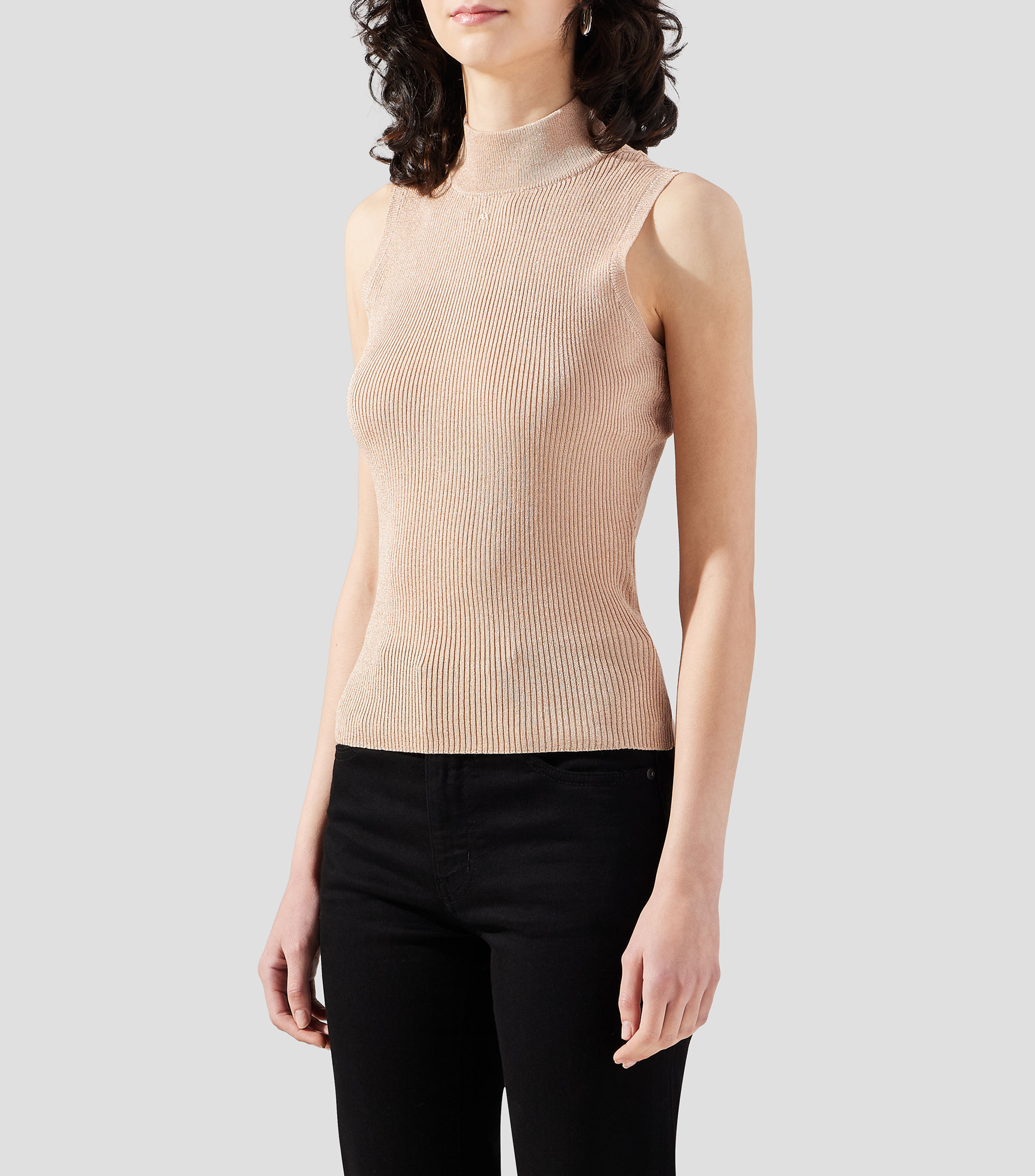 Top liso Mujer