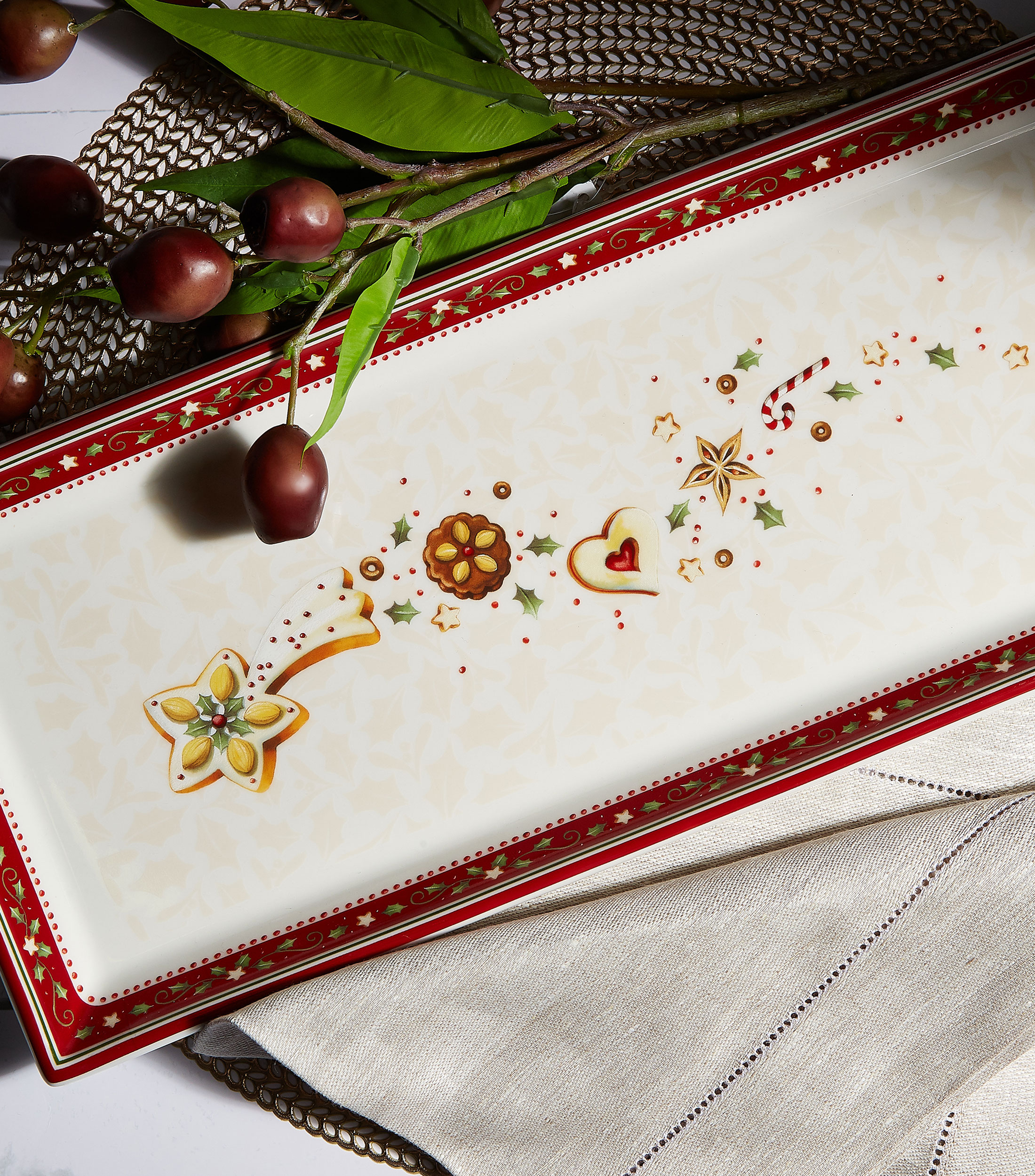 Charola para pastel Winter Bakery Delight Multicolor