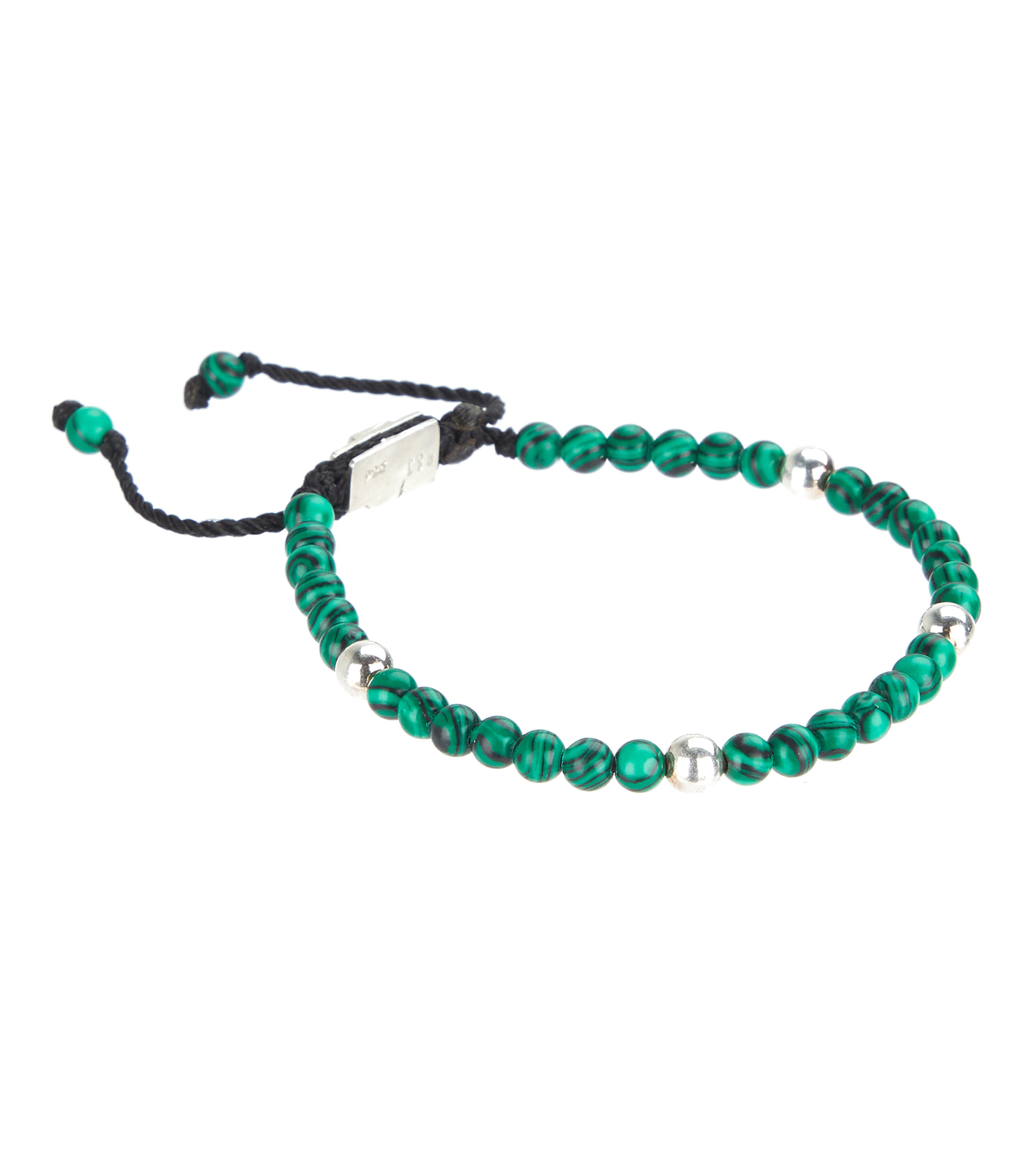 Pulsera de malaquita Hombre