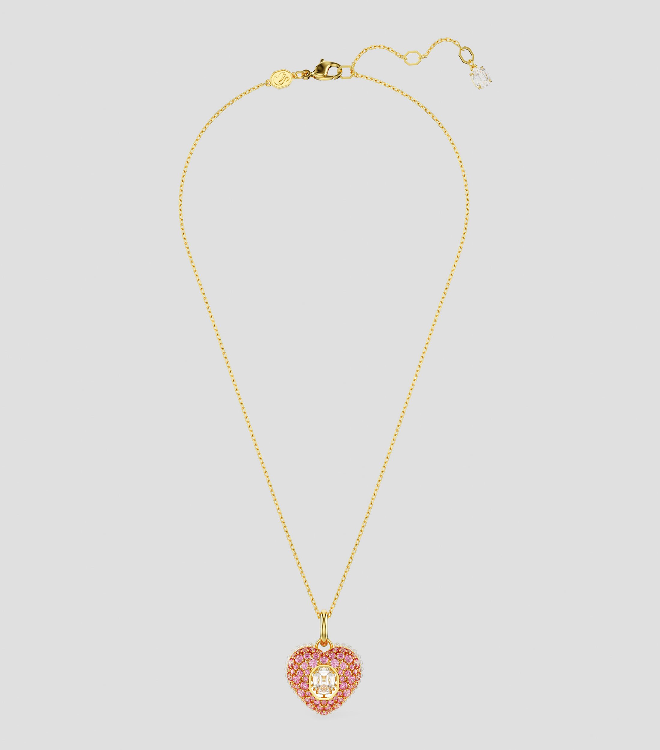 Collar con dije de corazon Mujer