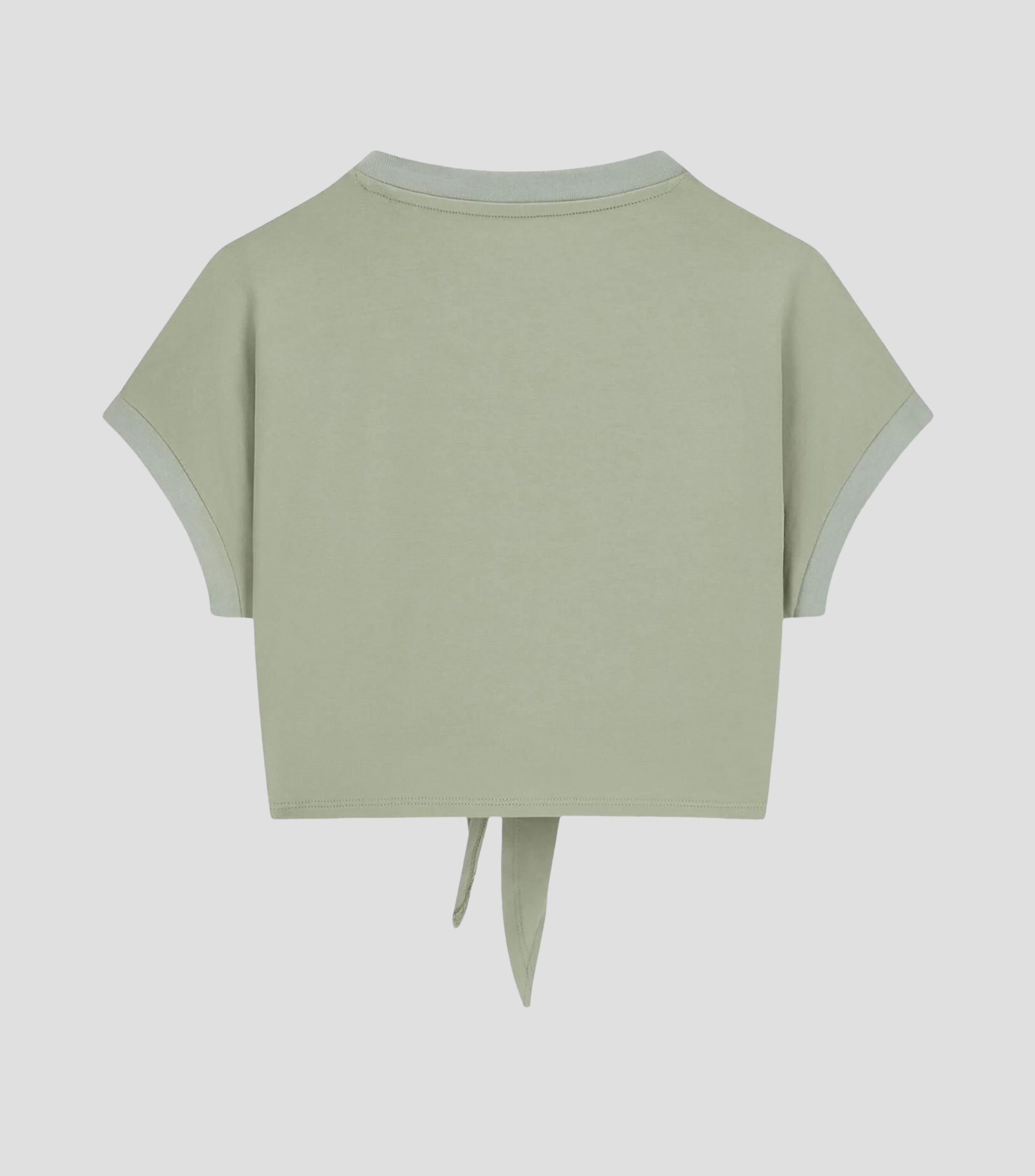 Playera cuello redondo manga corta lisa Niña