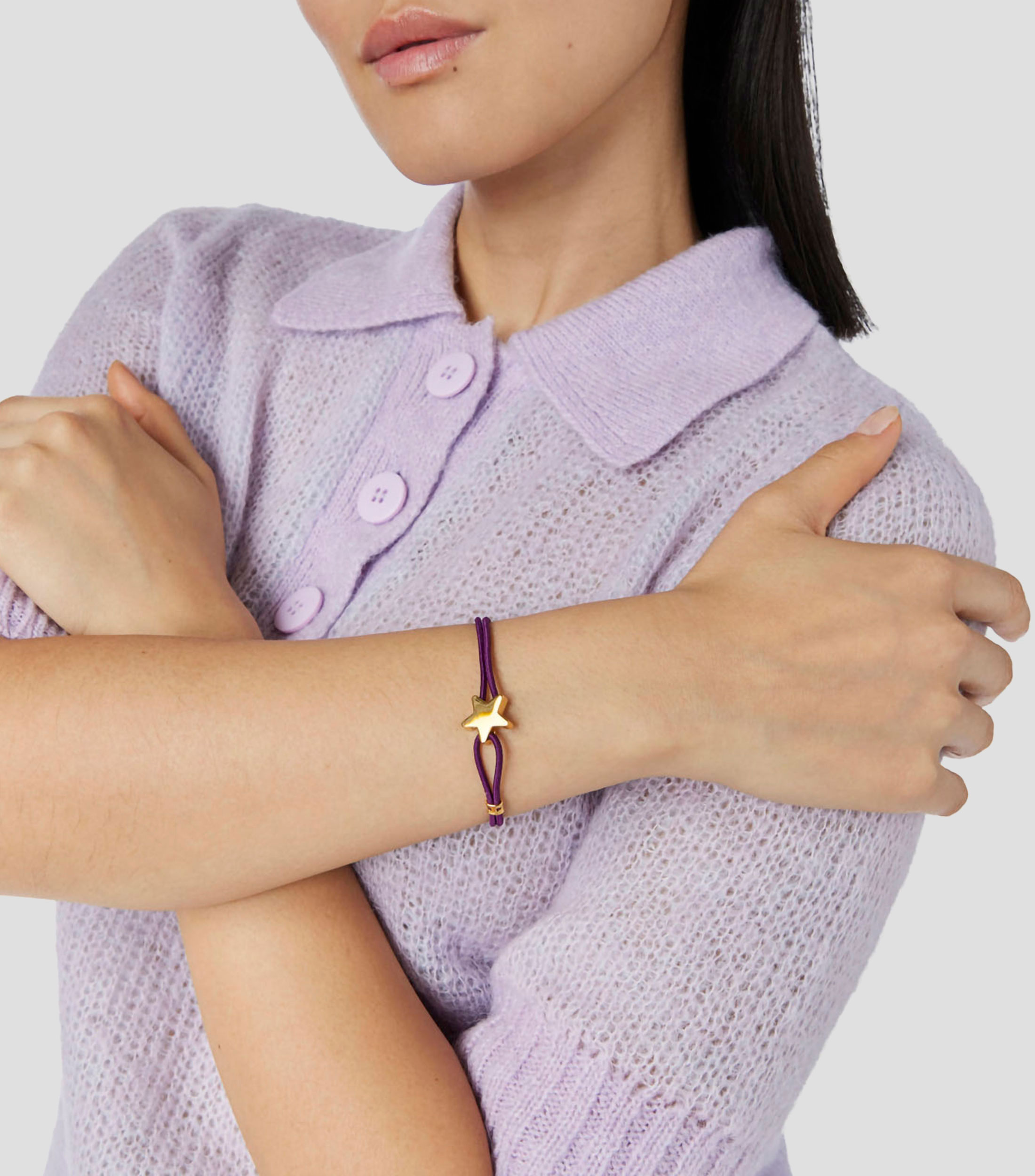 Pulsera Elástica con Estrella Mujer