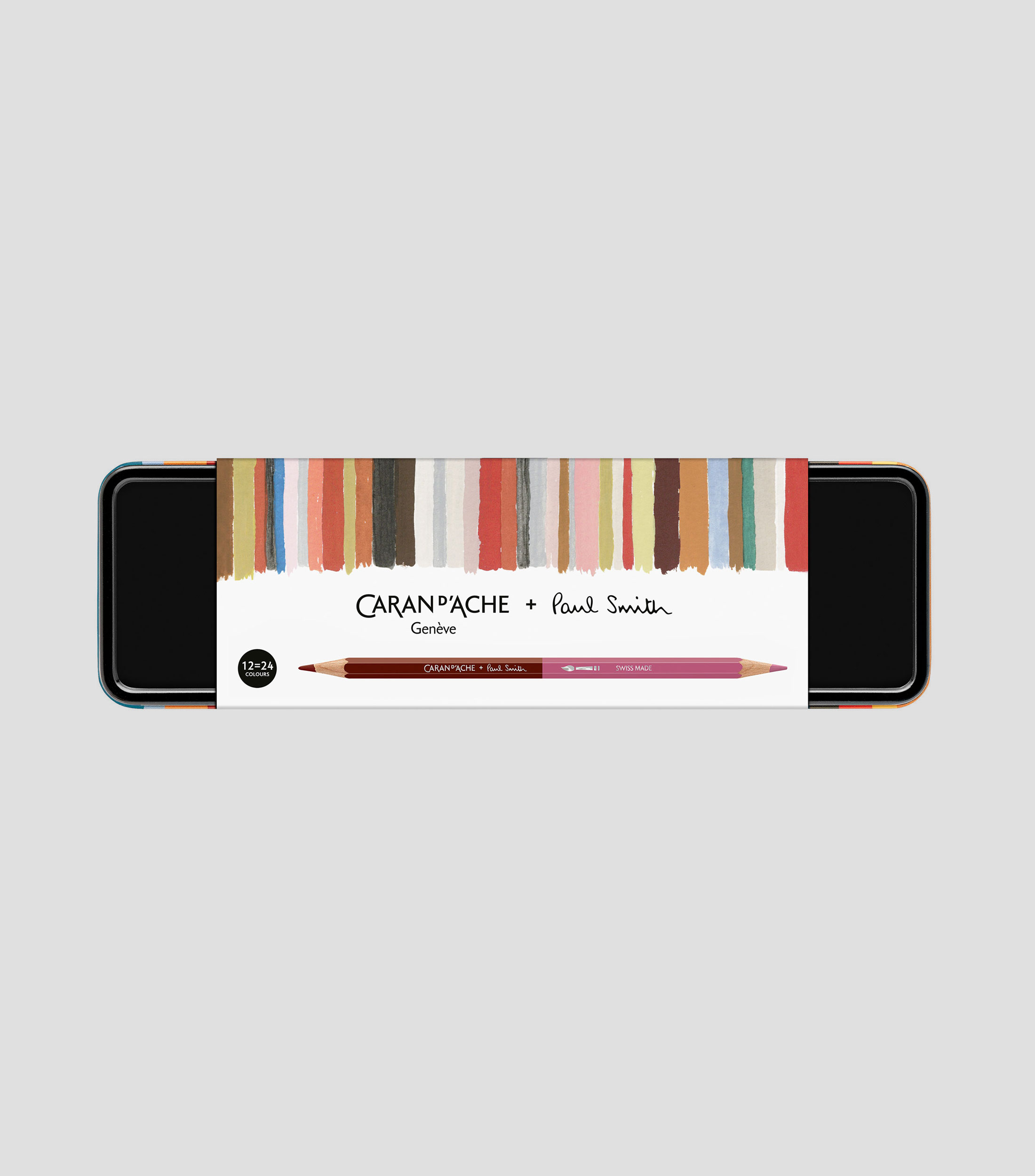 Set Estuche Paul Smith con 12 bicolores y Pincel