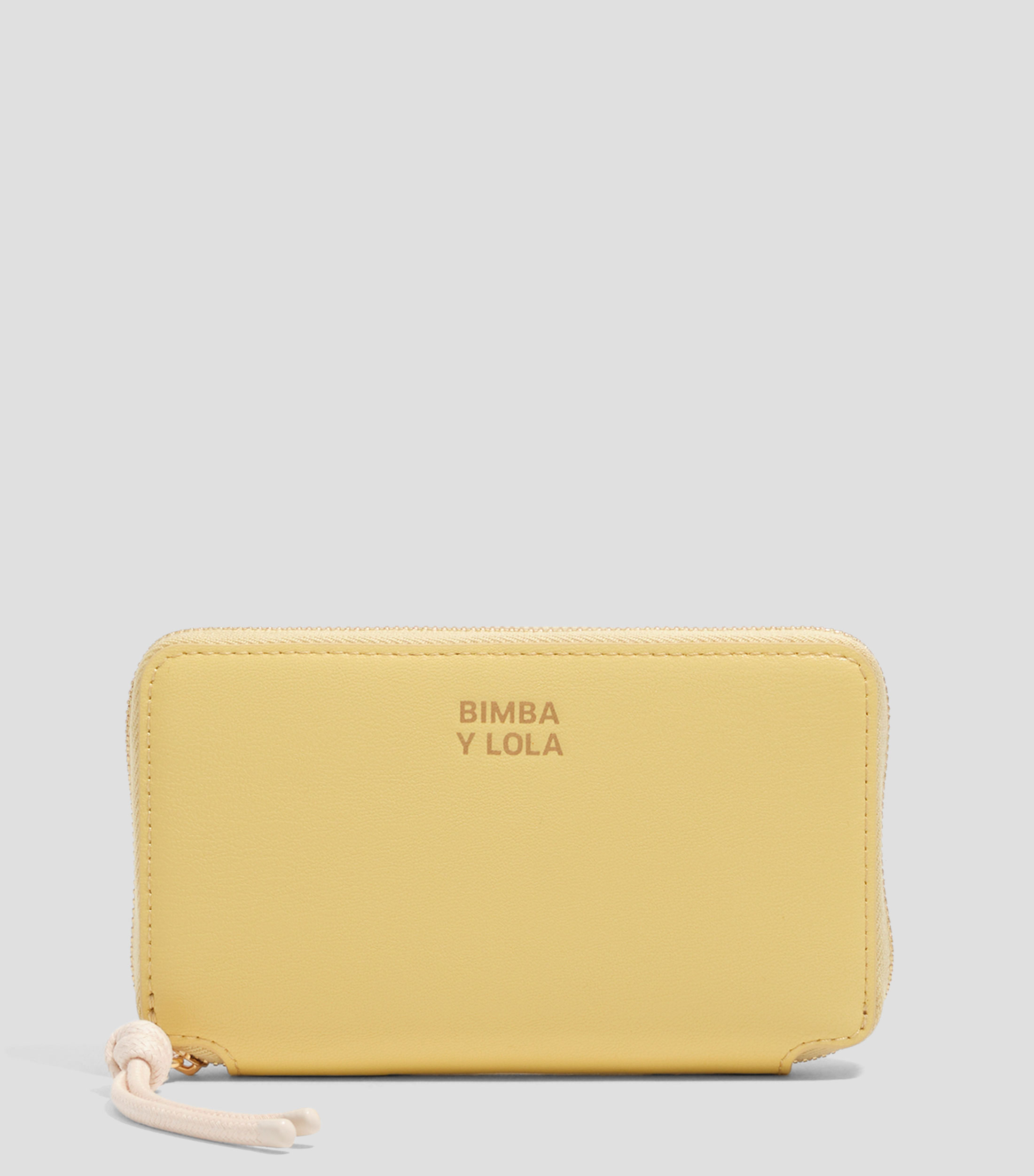 Monedero horizontal mediana banana Mujer