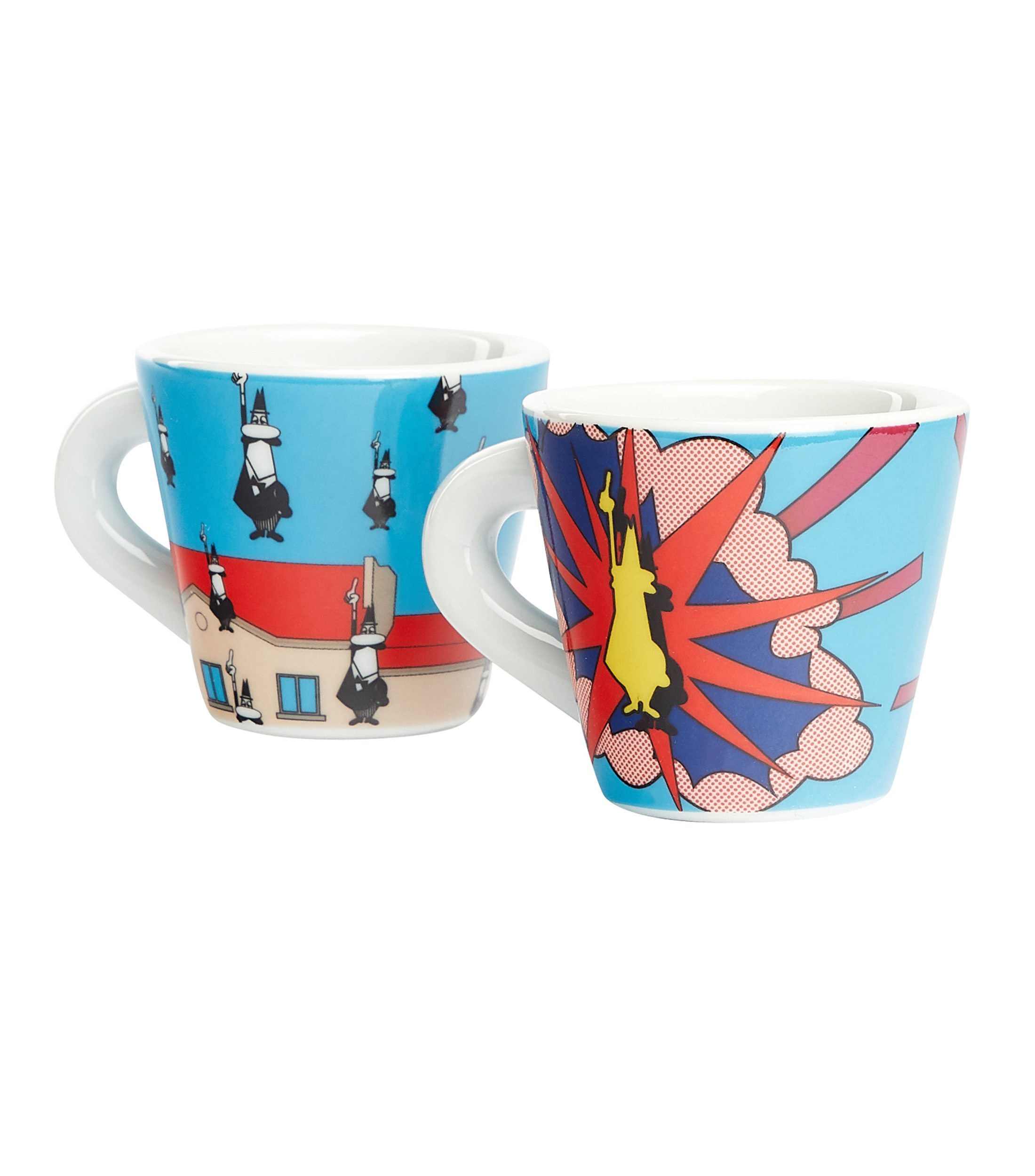 Bialetti Set 2 Tazas Espresso Arte multicolor - El Palacio de Hierro