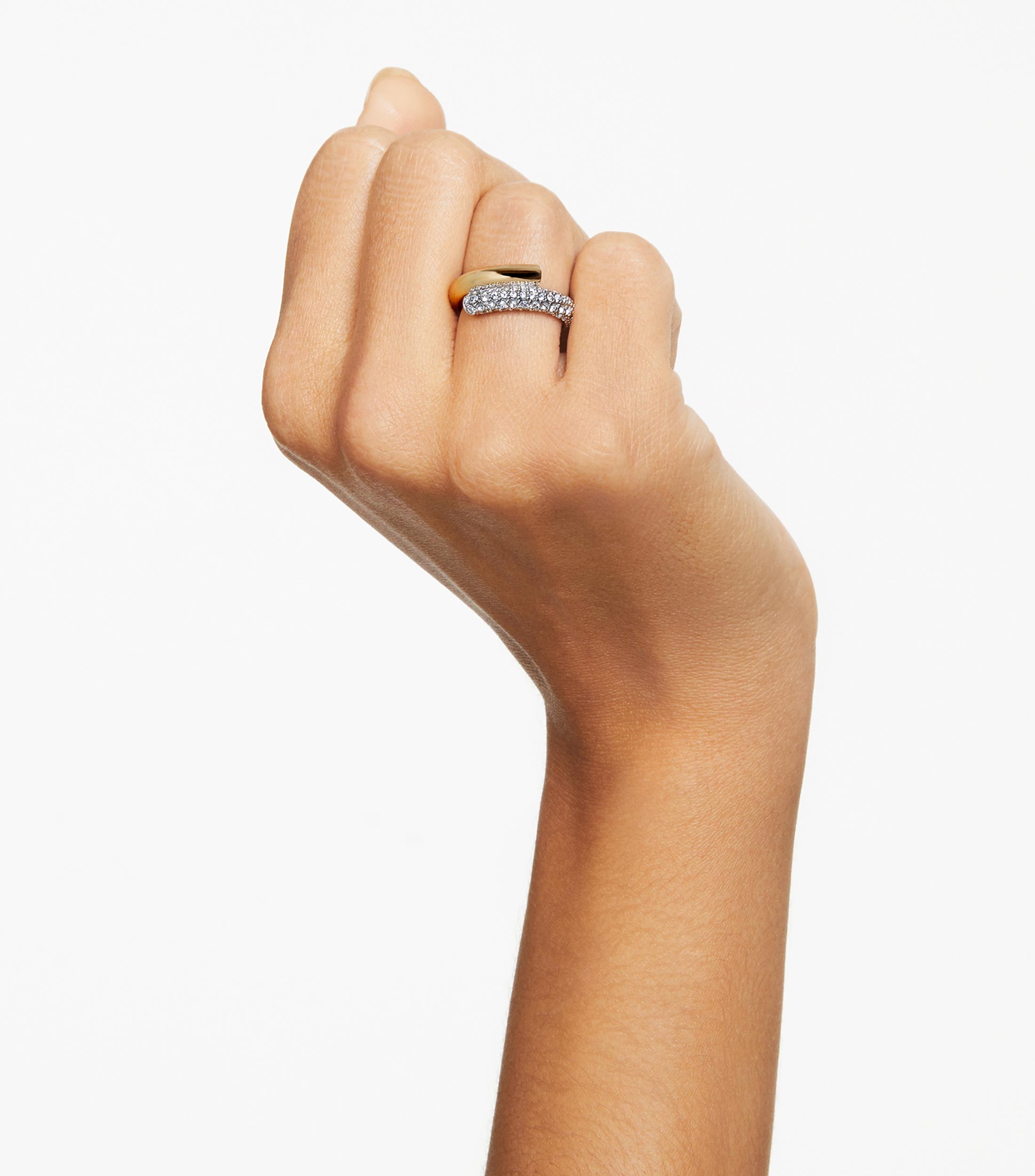 Anillo de Coctel Dextera con Cristales, Mujer
