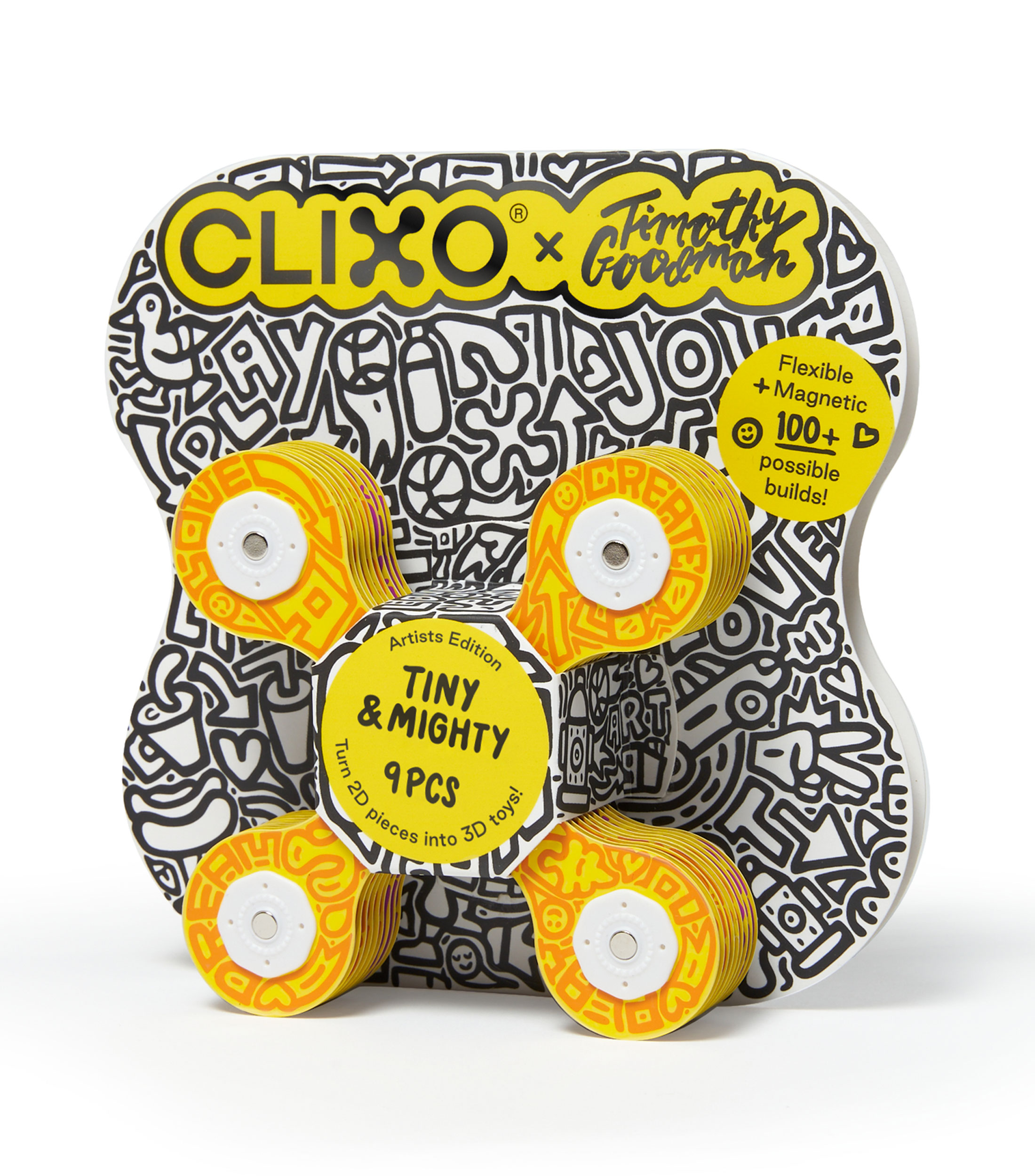 Tiny & Mighty Artist Edition x Timothy Goodman - 9 piezas