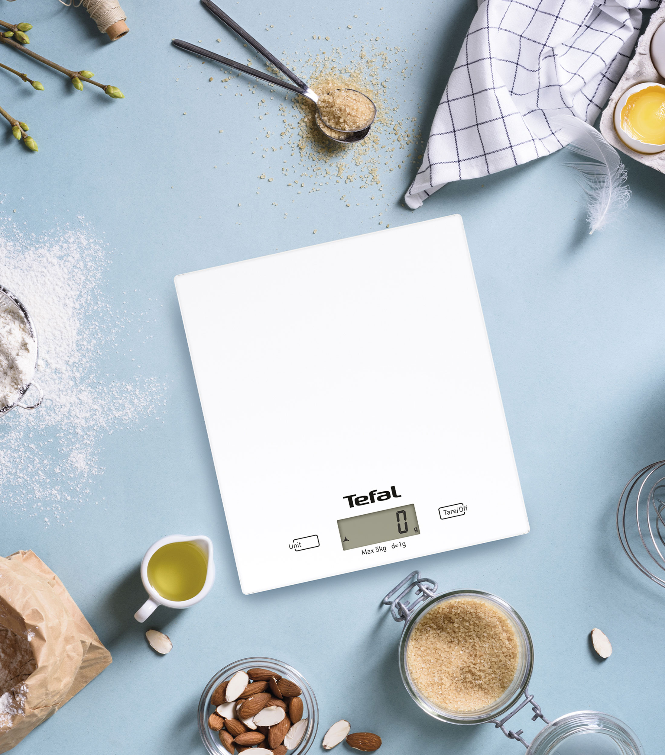 Bascula Tefal Optiss Blanca