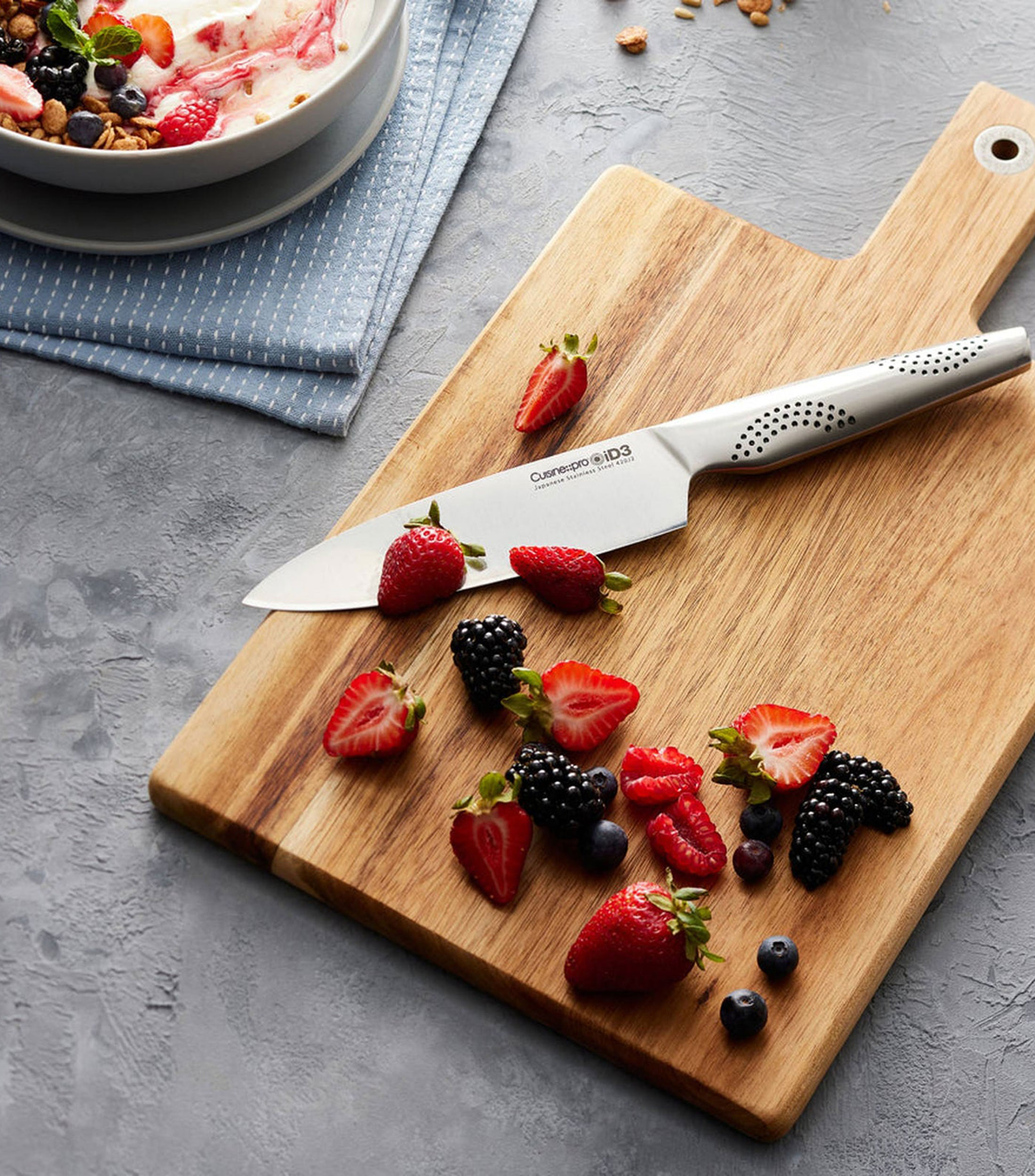 Cuchillo de chef ID3 en acero inoxidable