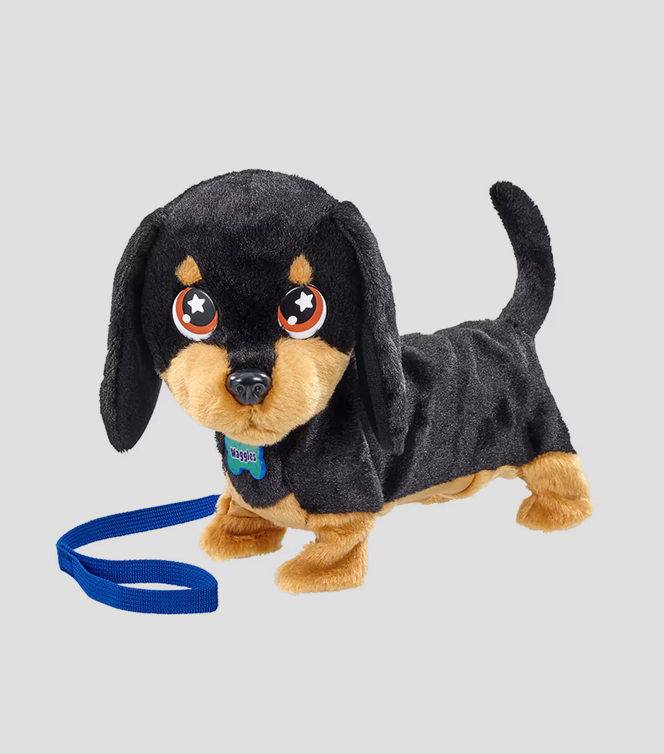 Peluche electronico, Waggles the Sausage Dog