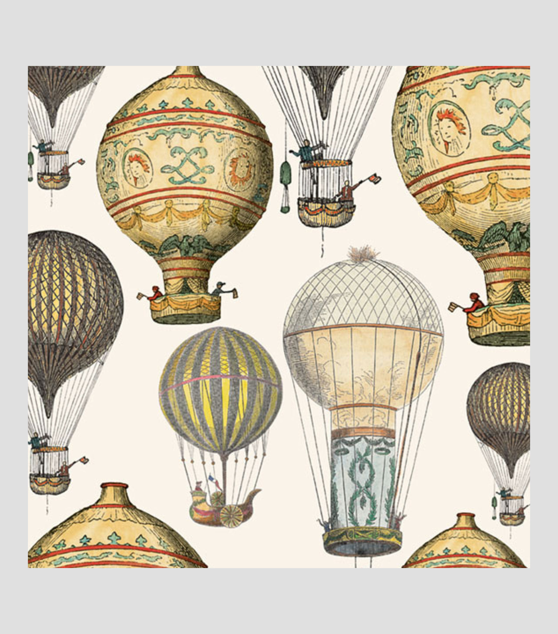 Pliego de Papel Globo Aereo 70 x 100 cm