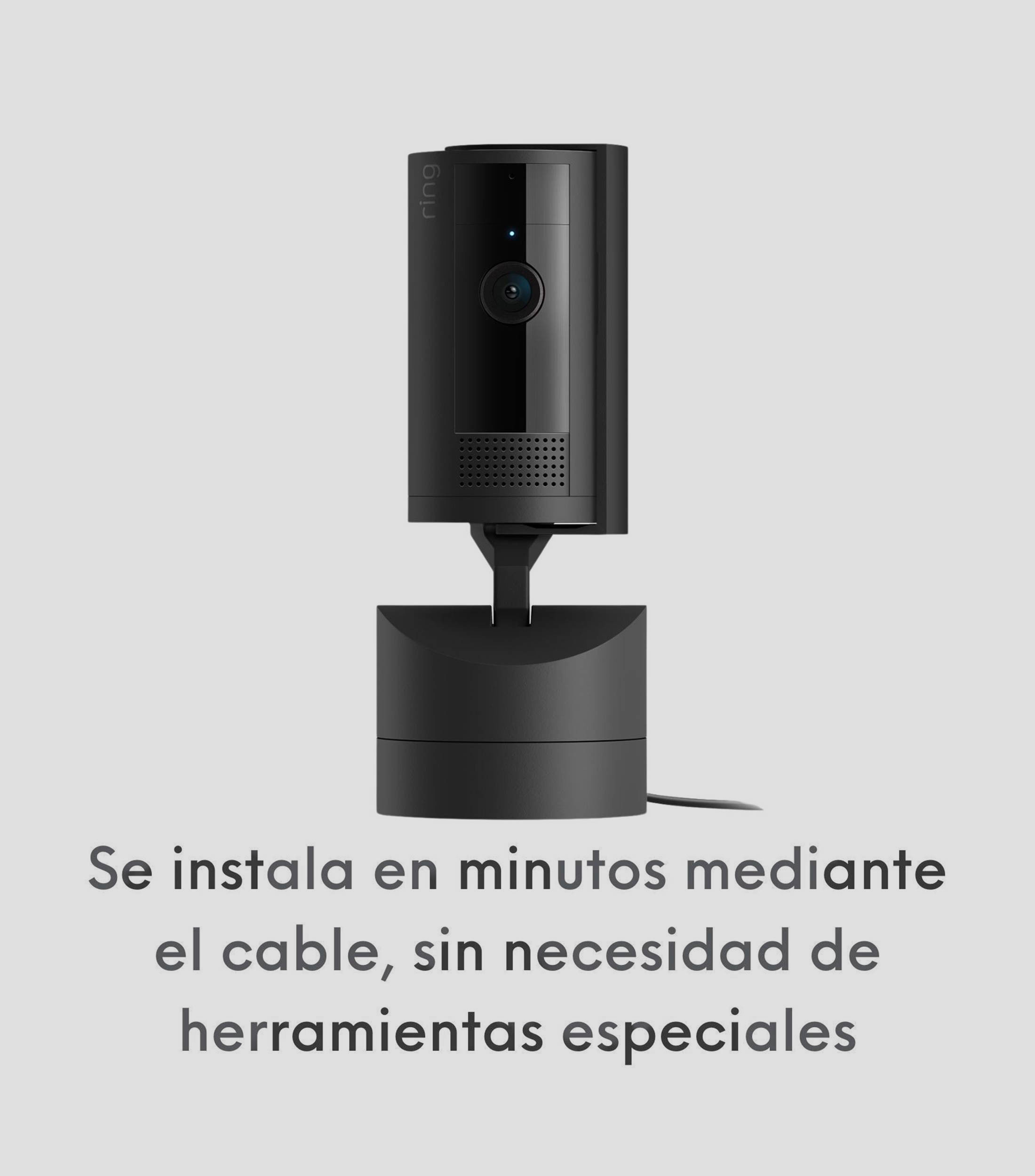 Cámara de Seguridad Interior con movimiento - Negro