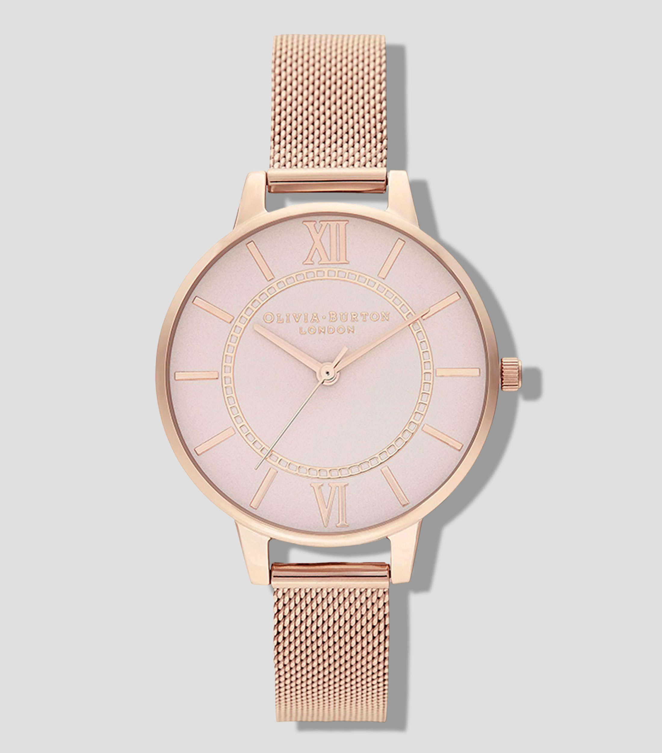 Reloj para Mujer Wonderland OB16WD85 Casual Dorado Rosado
