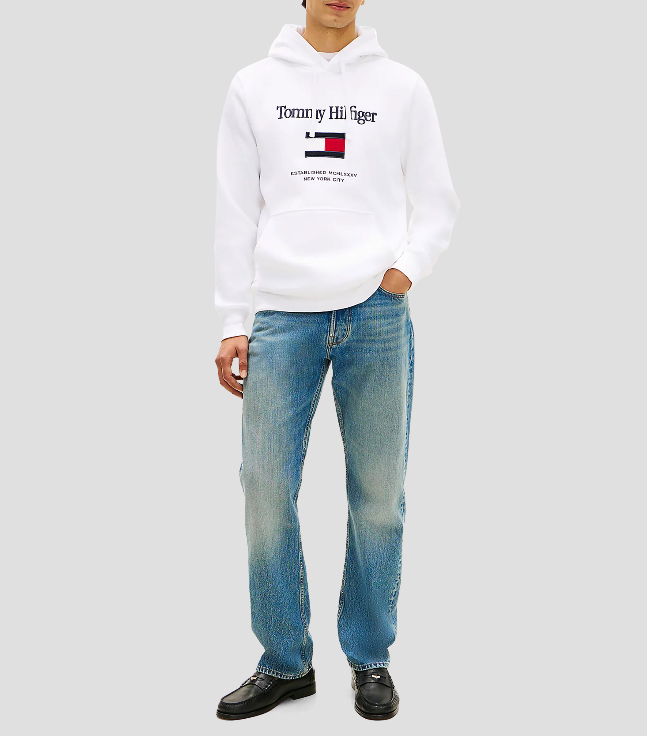 Sudadera canguro con capucha Hombre