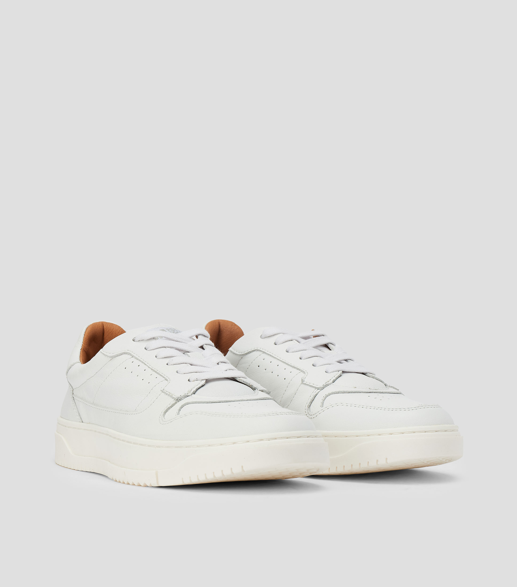 Tenis casuales en piel Hombre