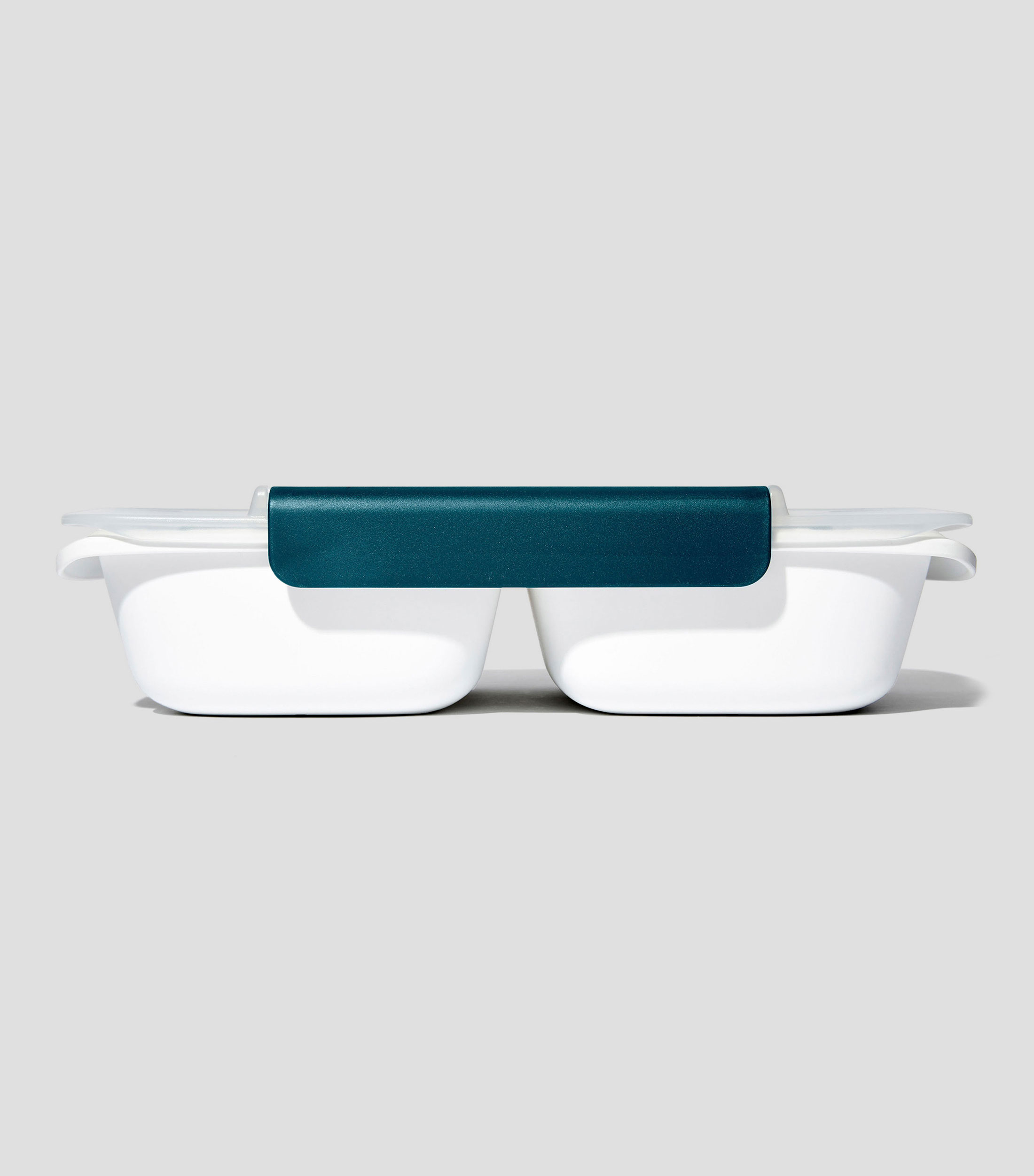 Contenedor rectangular con 3 divisiones, 970 ml