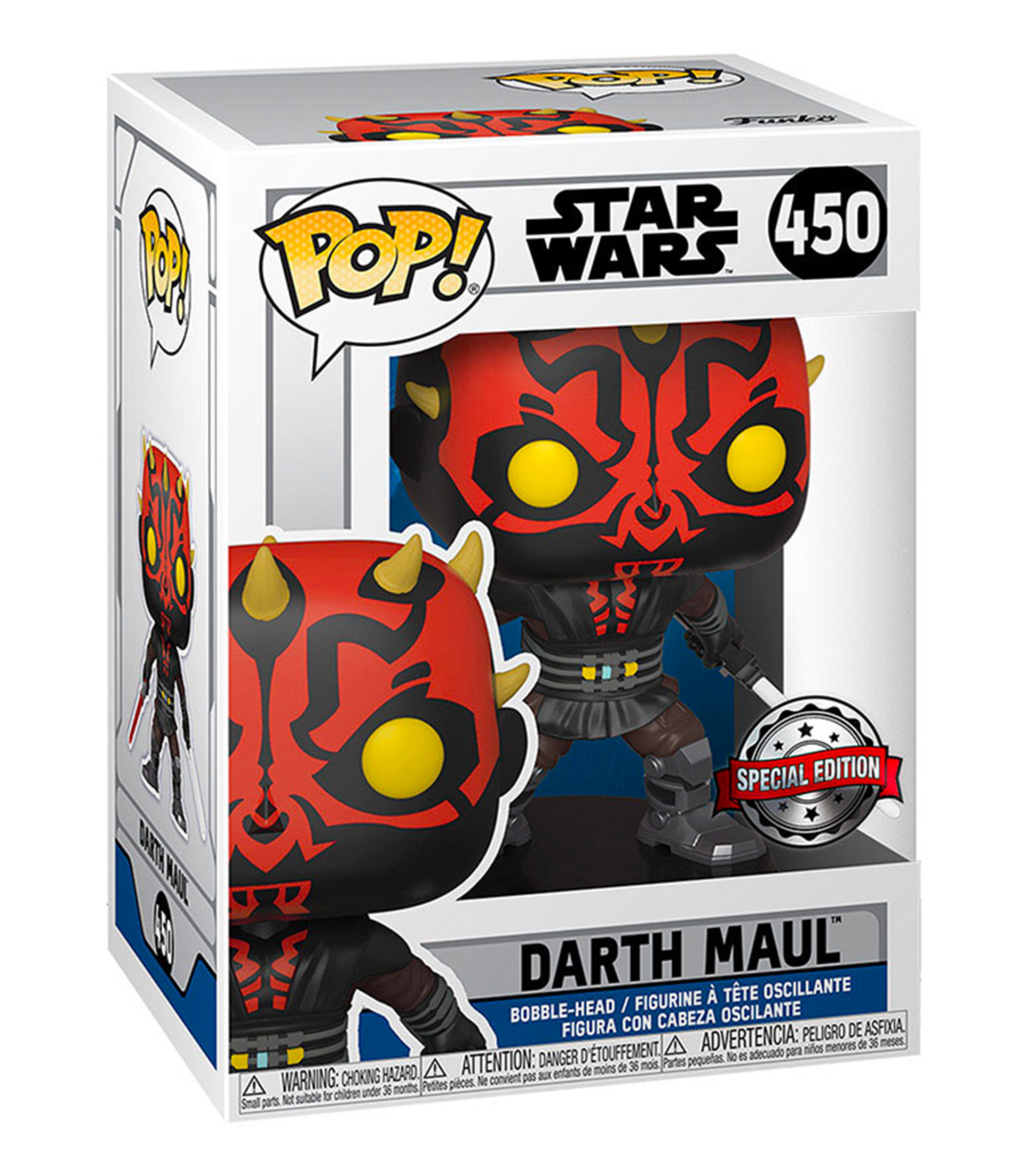 Funko Pop! Darth Maul con sables Exclusivo El Palacio de Hierro