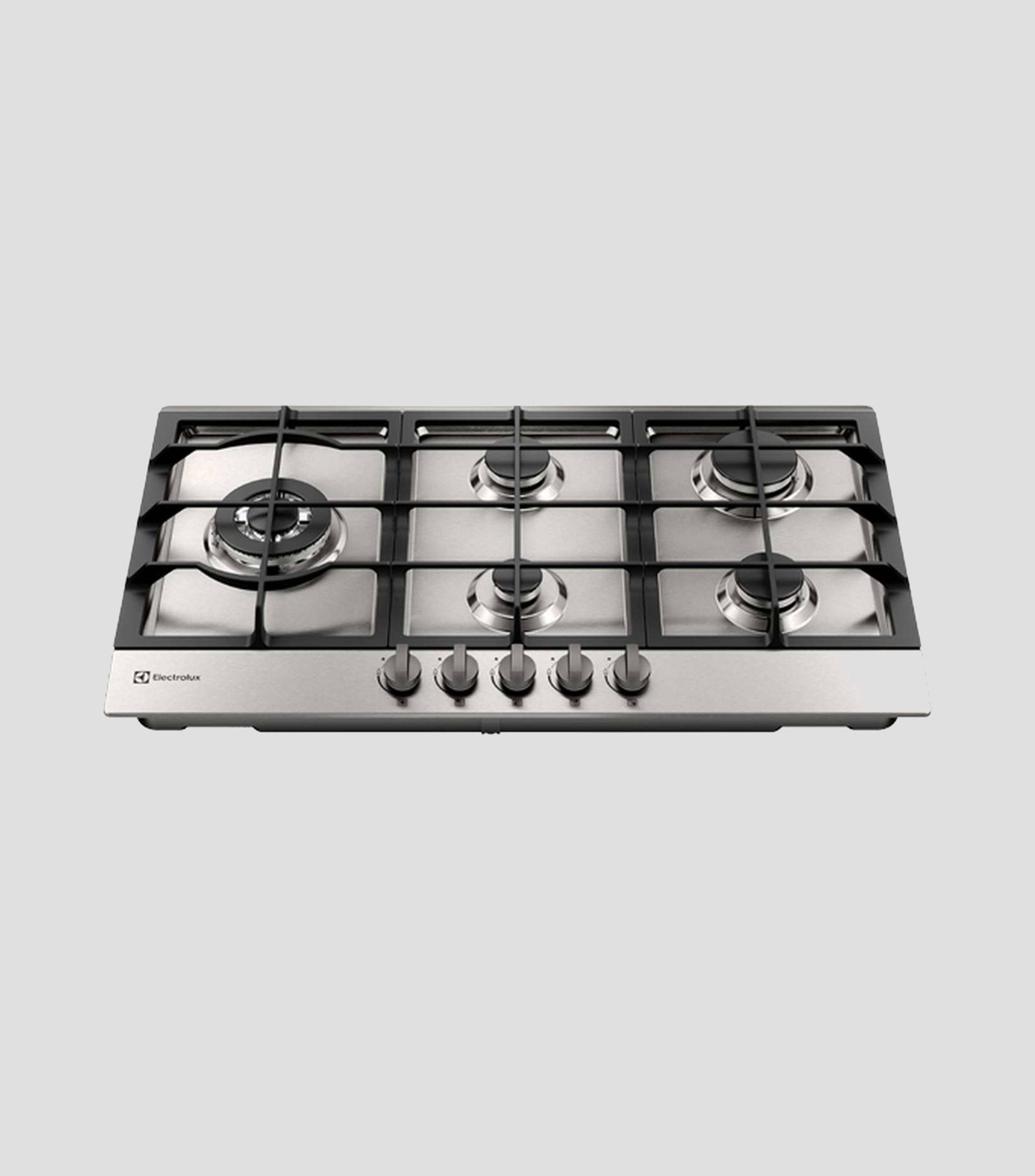 Parrilla a gas ETGC3650XS 5 quemadores en acero inoxidable