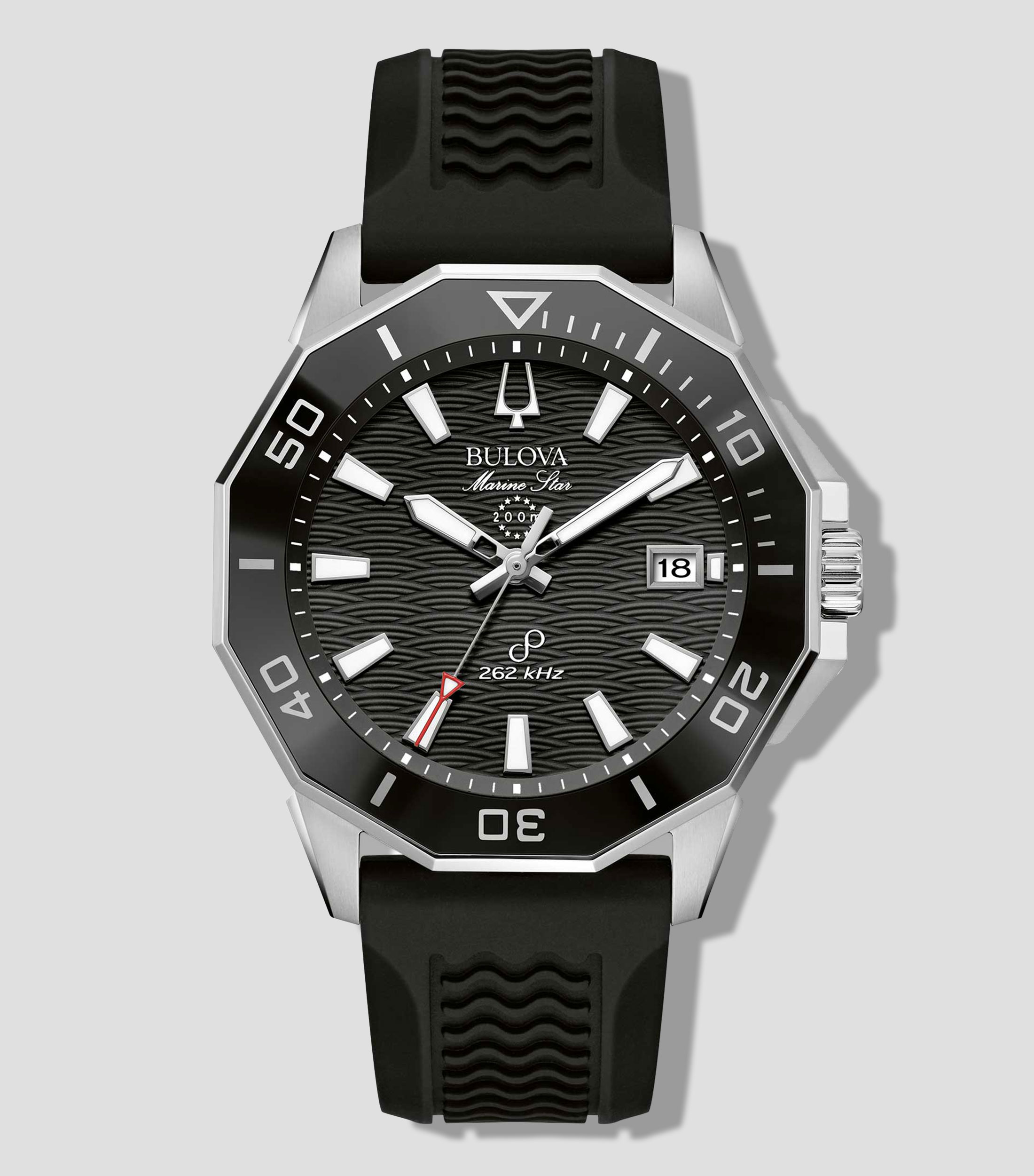 Reloj para Hombre casual Marine Star Serie C plateado, negro