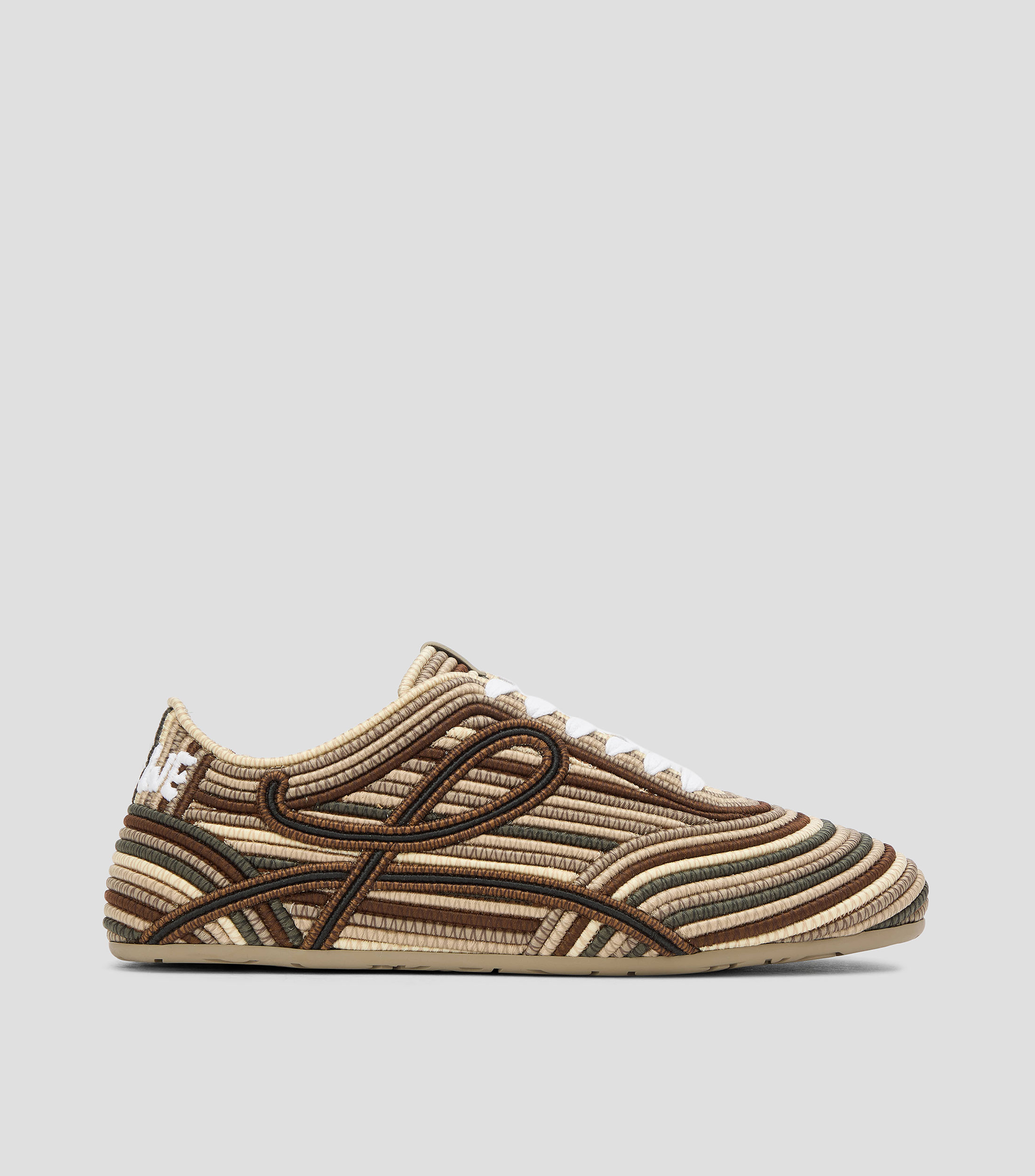 Tenis Yago en lona bordada Hombre