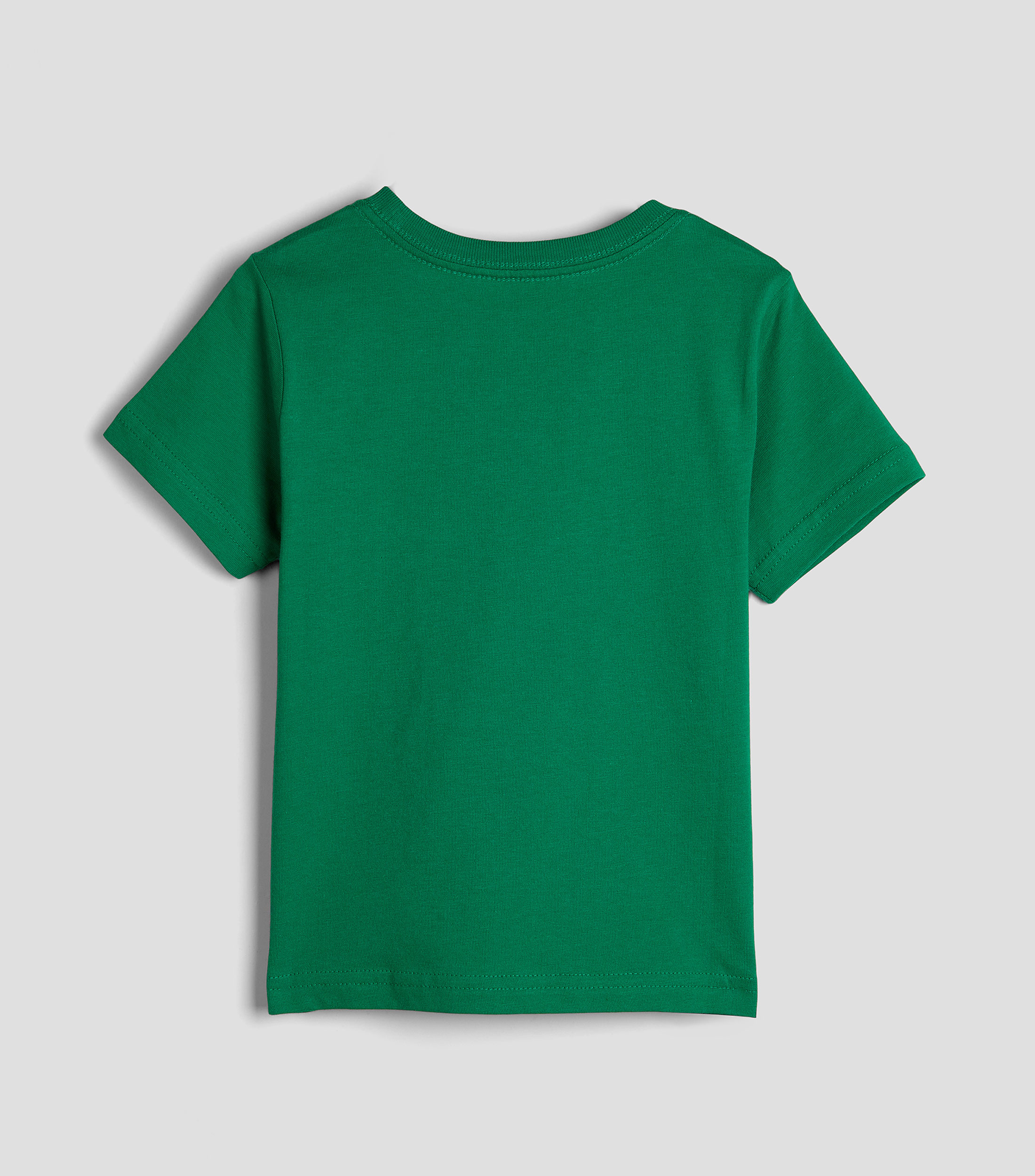 Playera cuello redondo manga corta estampada Bebé