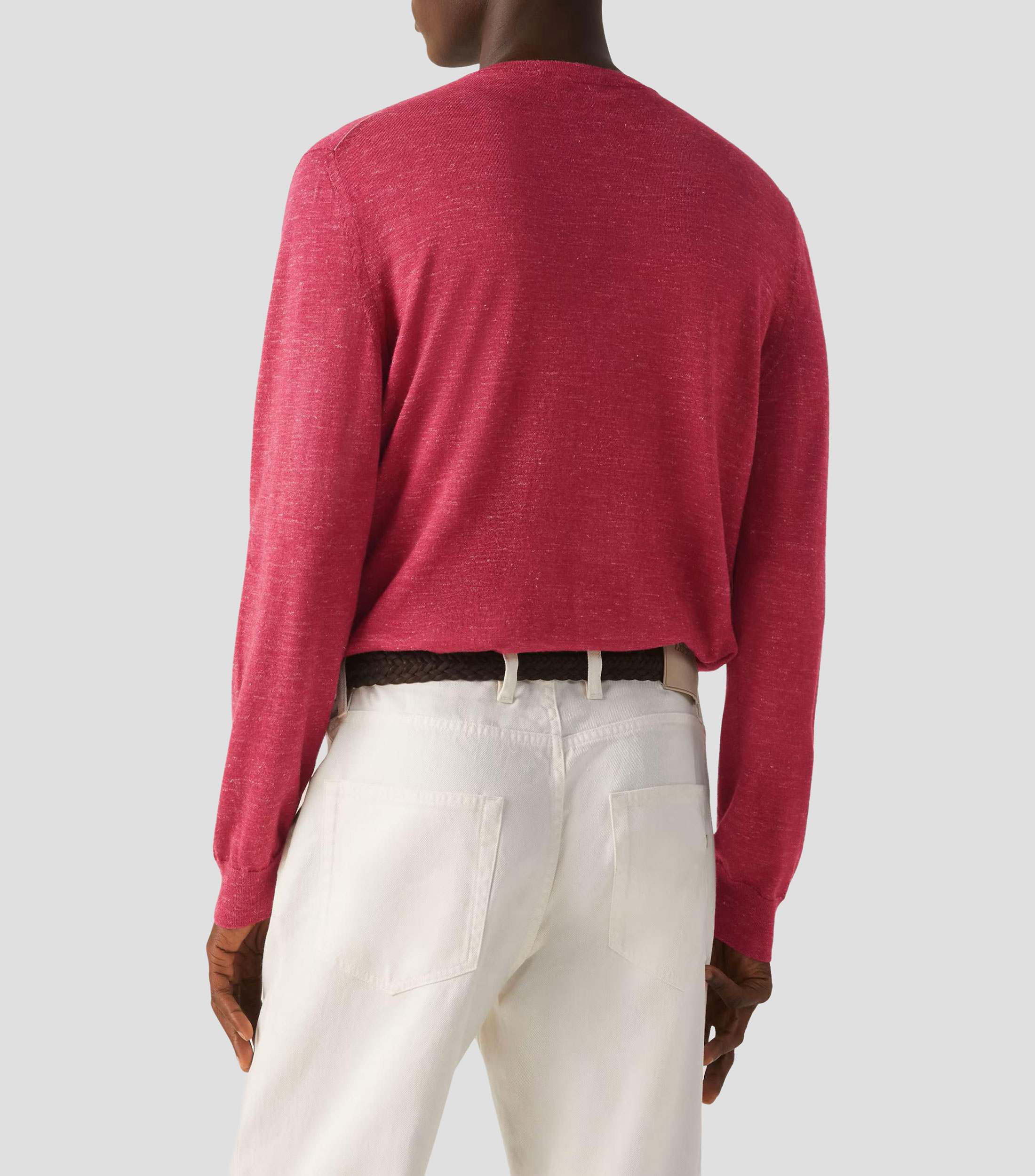 Suéter cuello redondo Hombre