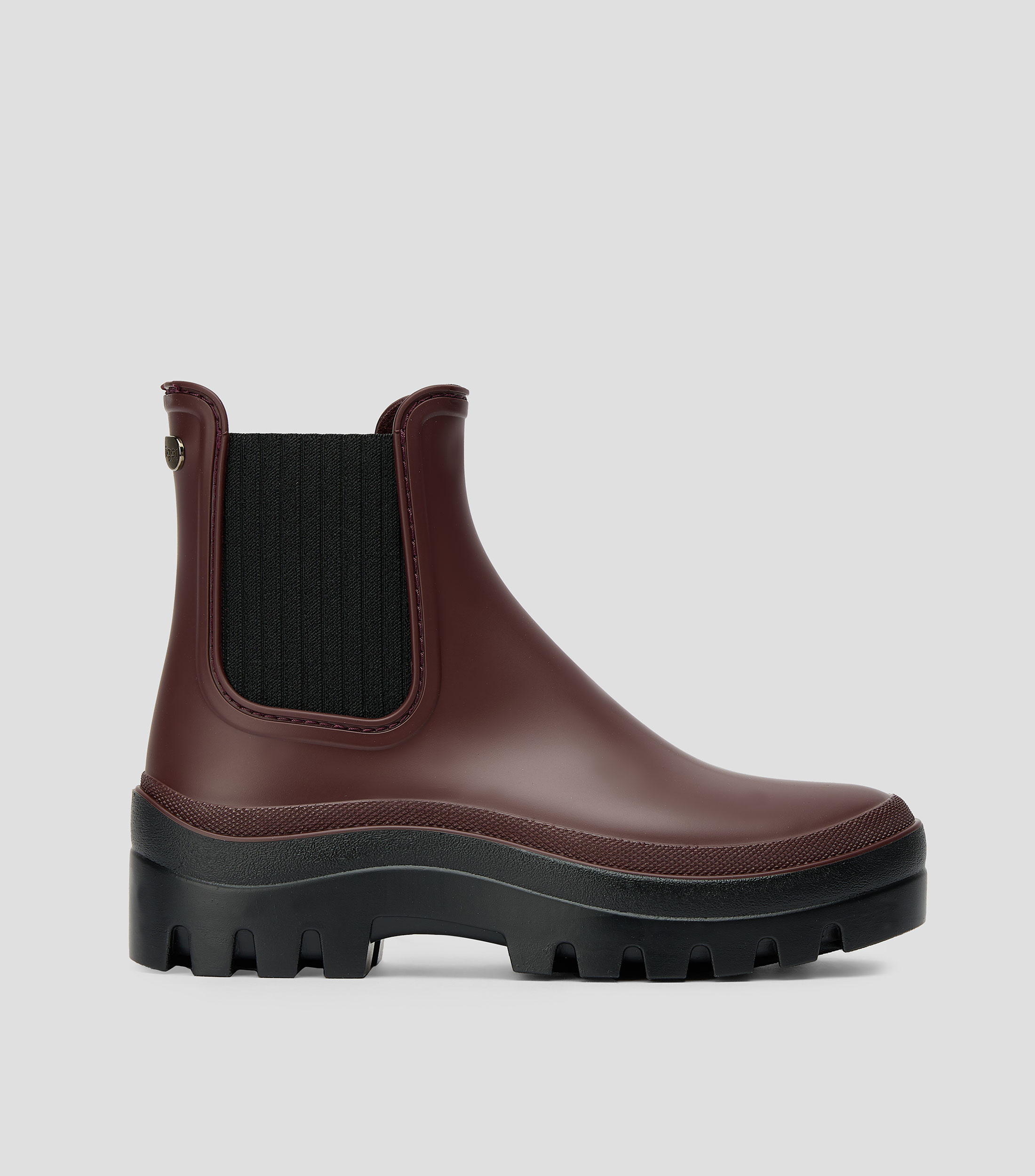 Botas casuales cortas con tacón bajo y ancho Mujer