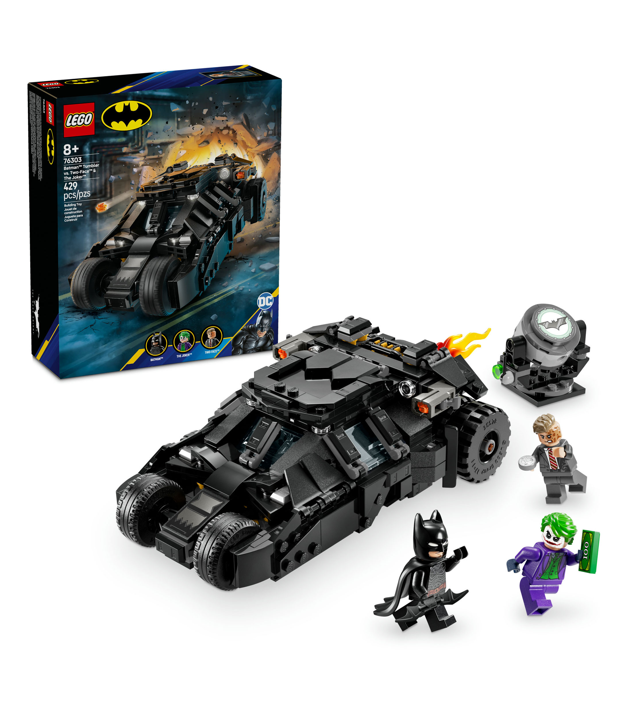 Lego Batman, Tumbler de Batman vs. Two-Face y The Joker 76303