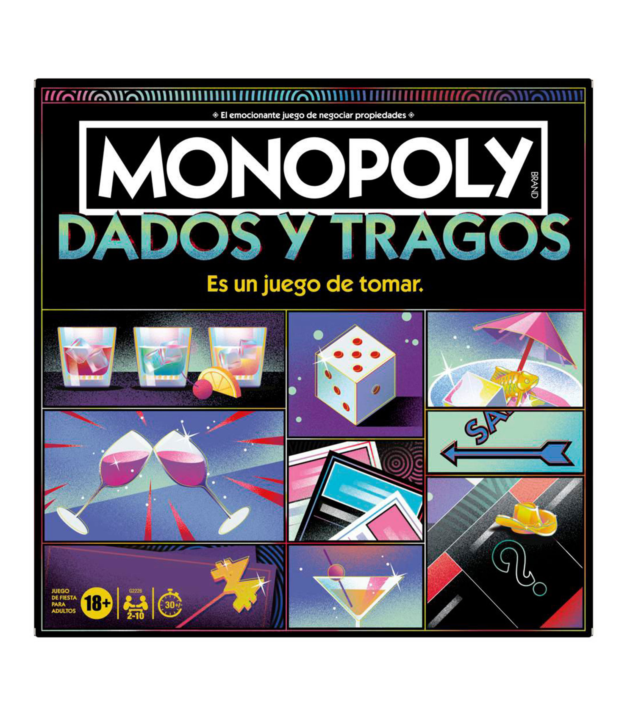 Juego de mesa, Monopoly Tragos y Dados