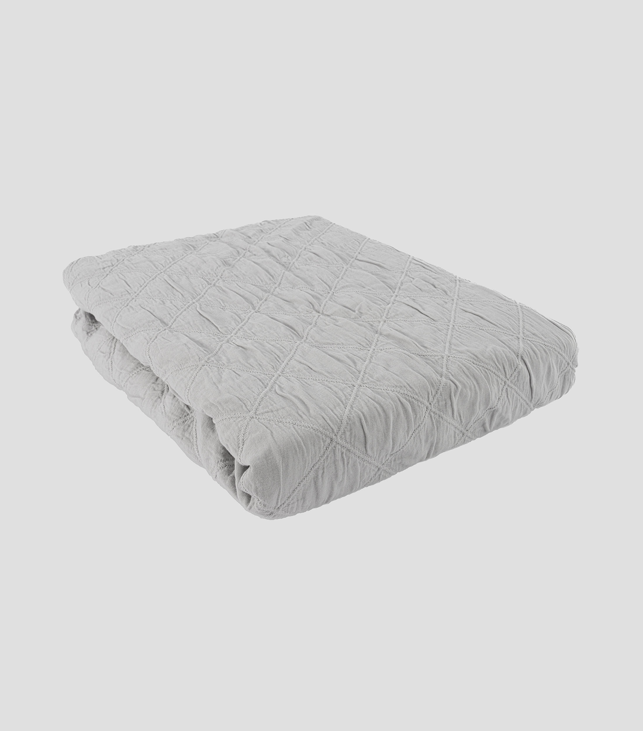 Colcha matrimonial/queen size en algodón Rombo
