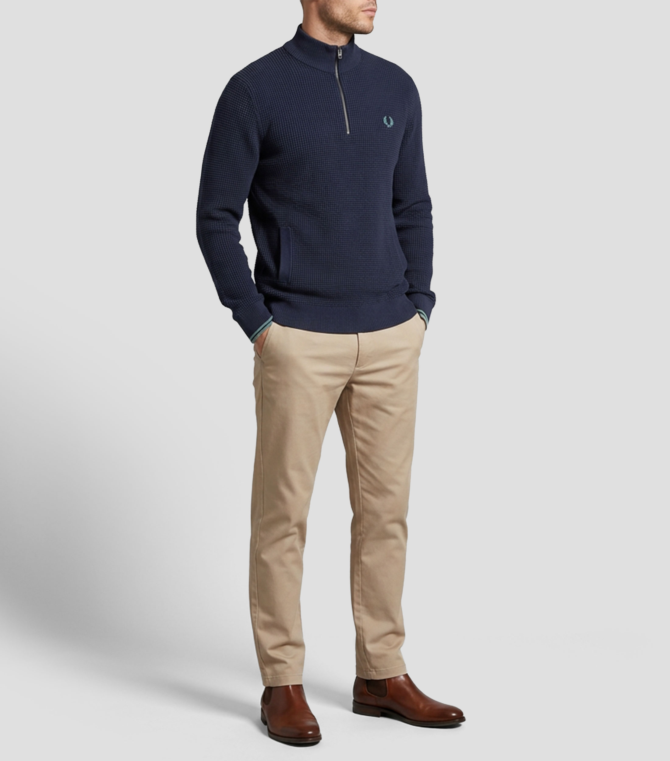 Suéter cuello alto Hombre