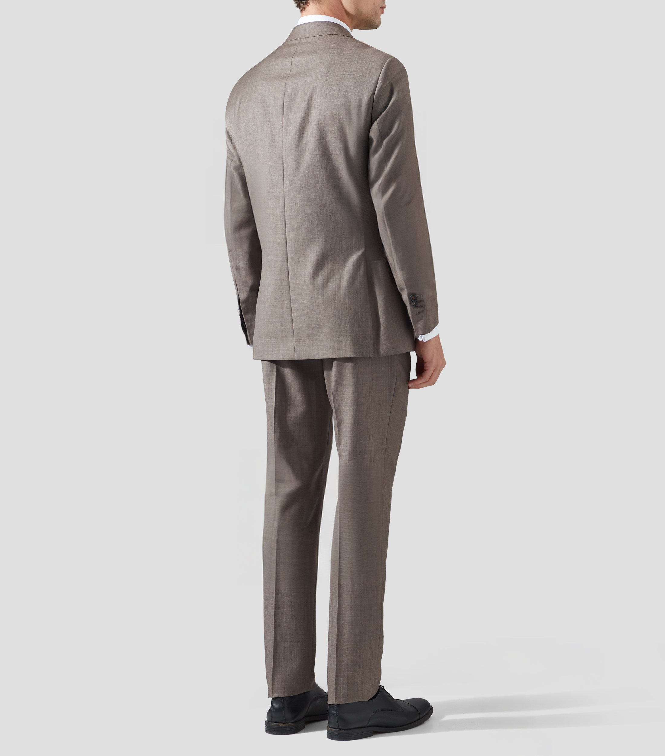 Traje corte slim liso Hombre