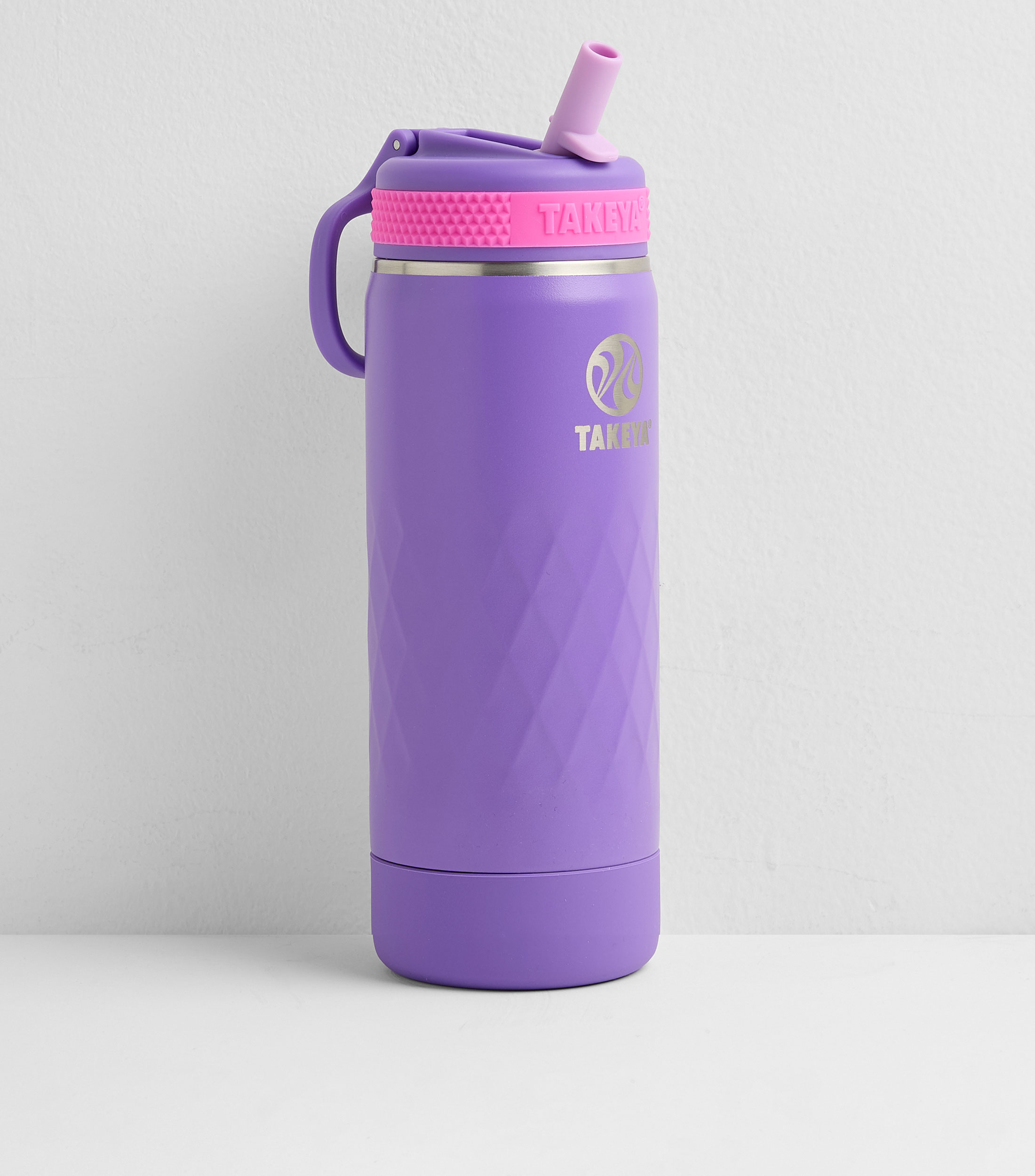 Botella Core Kids de 530 ml con popote, Morado