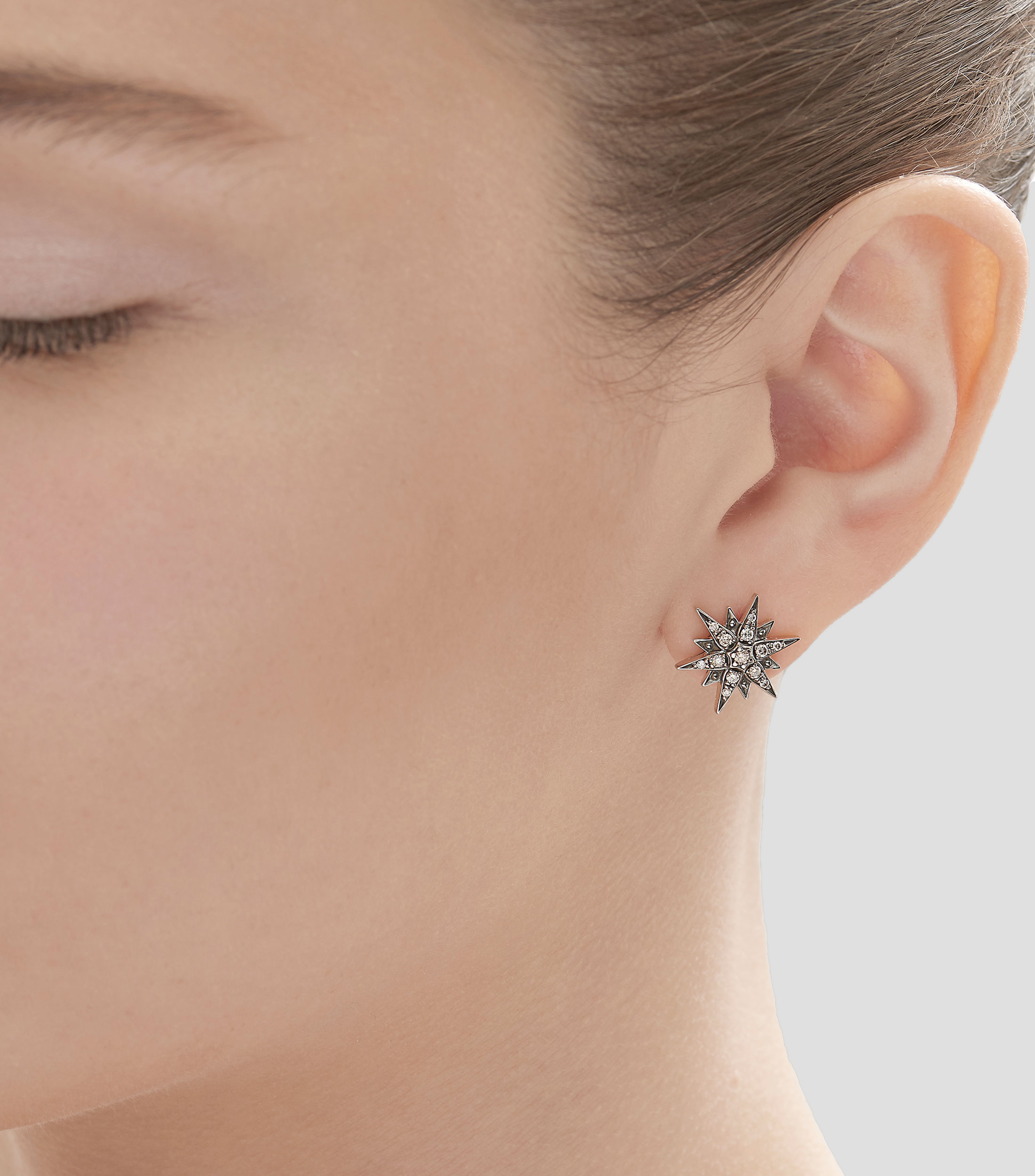 Arete en oro 18 Kilates Mujer