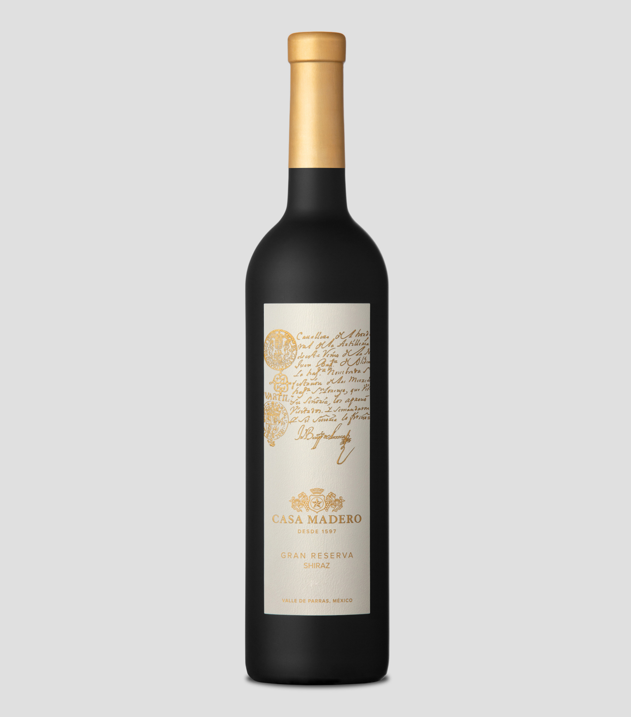 Vino tinto Syrah Gran Reserva, 750 ml