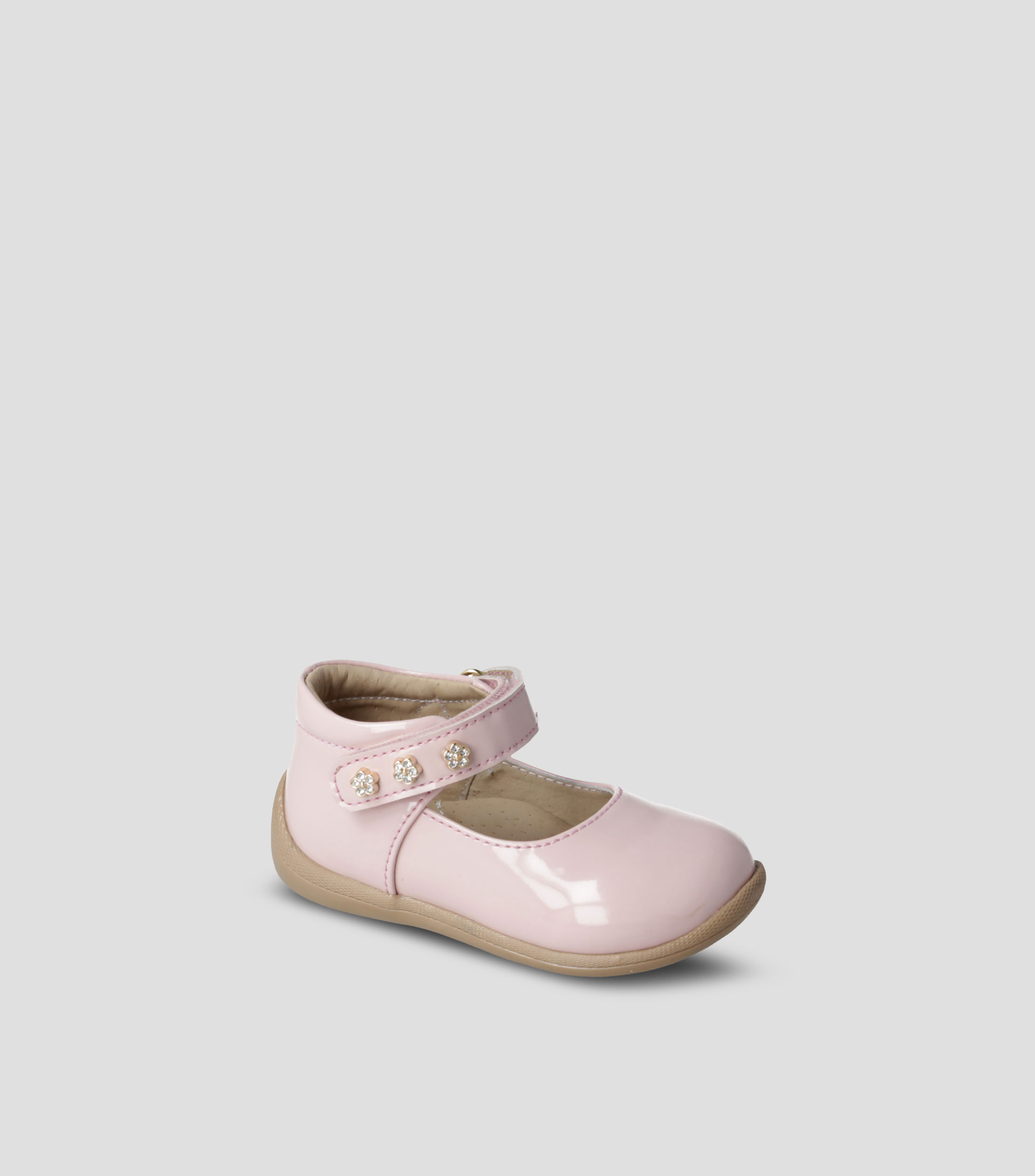 Flats tipo bota con velcro Niña