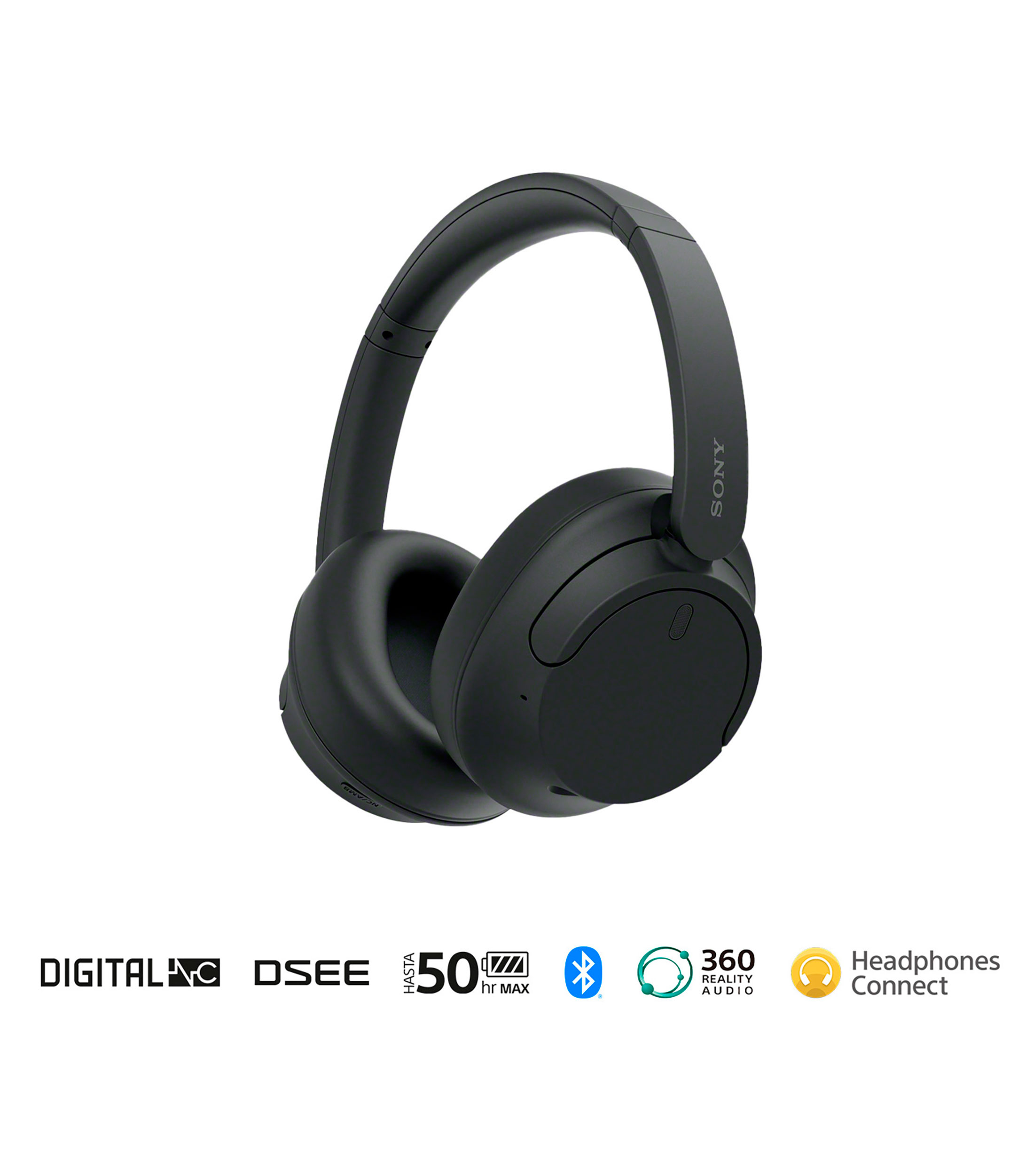 Audífonos Inalámbricos Bluetooth WH CH720N Negro