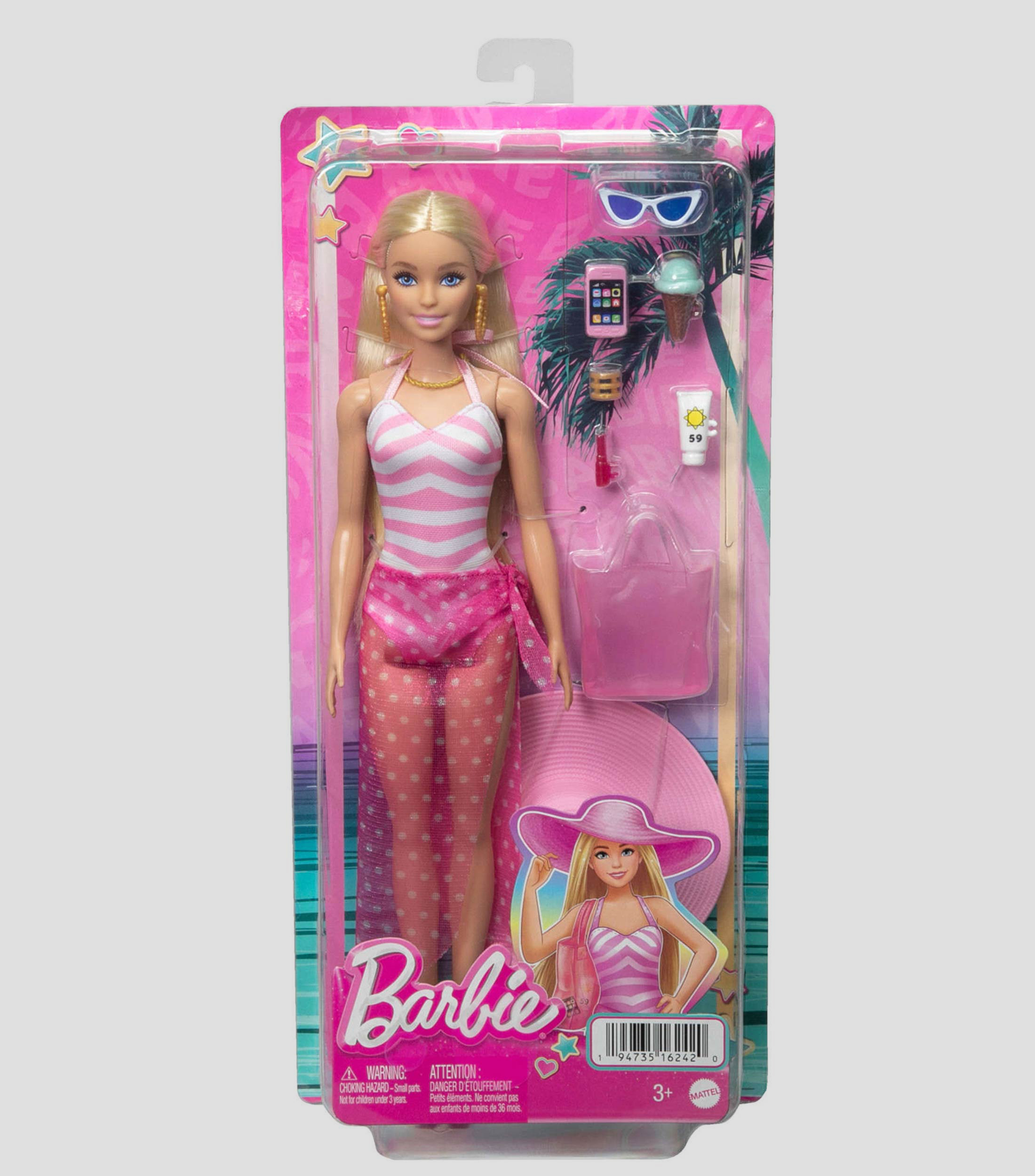 Muneca Barbie Dia de Playa