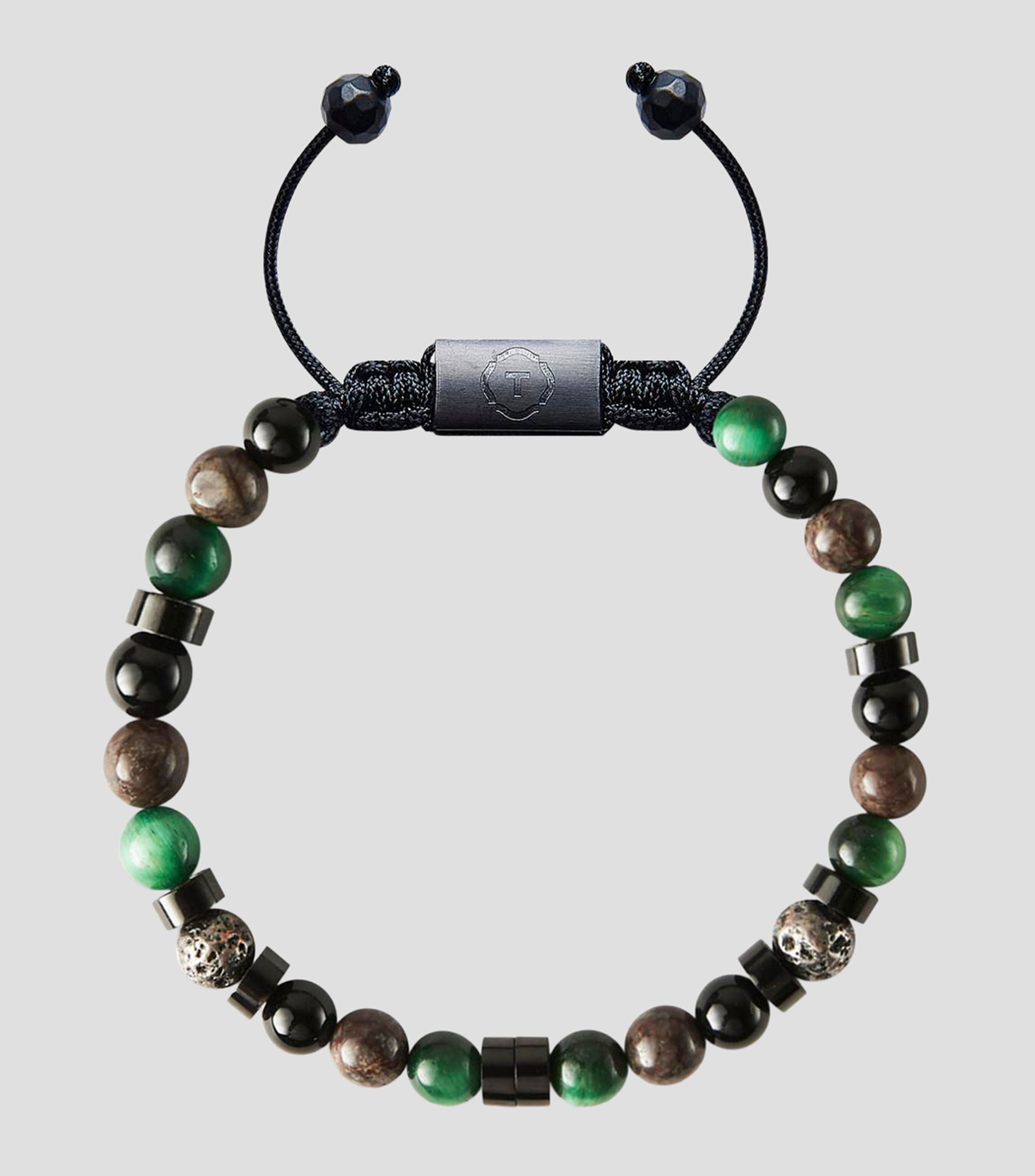 Pulsera ajustable con piedras Unisex