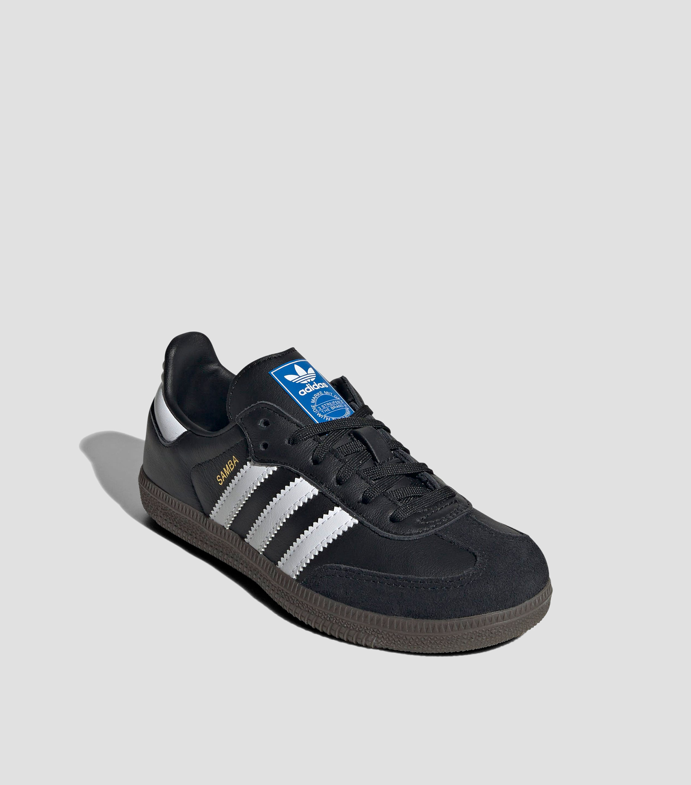 Tenis casuales en cuero Samba Og C Niño